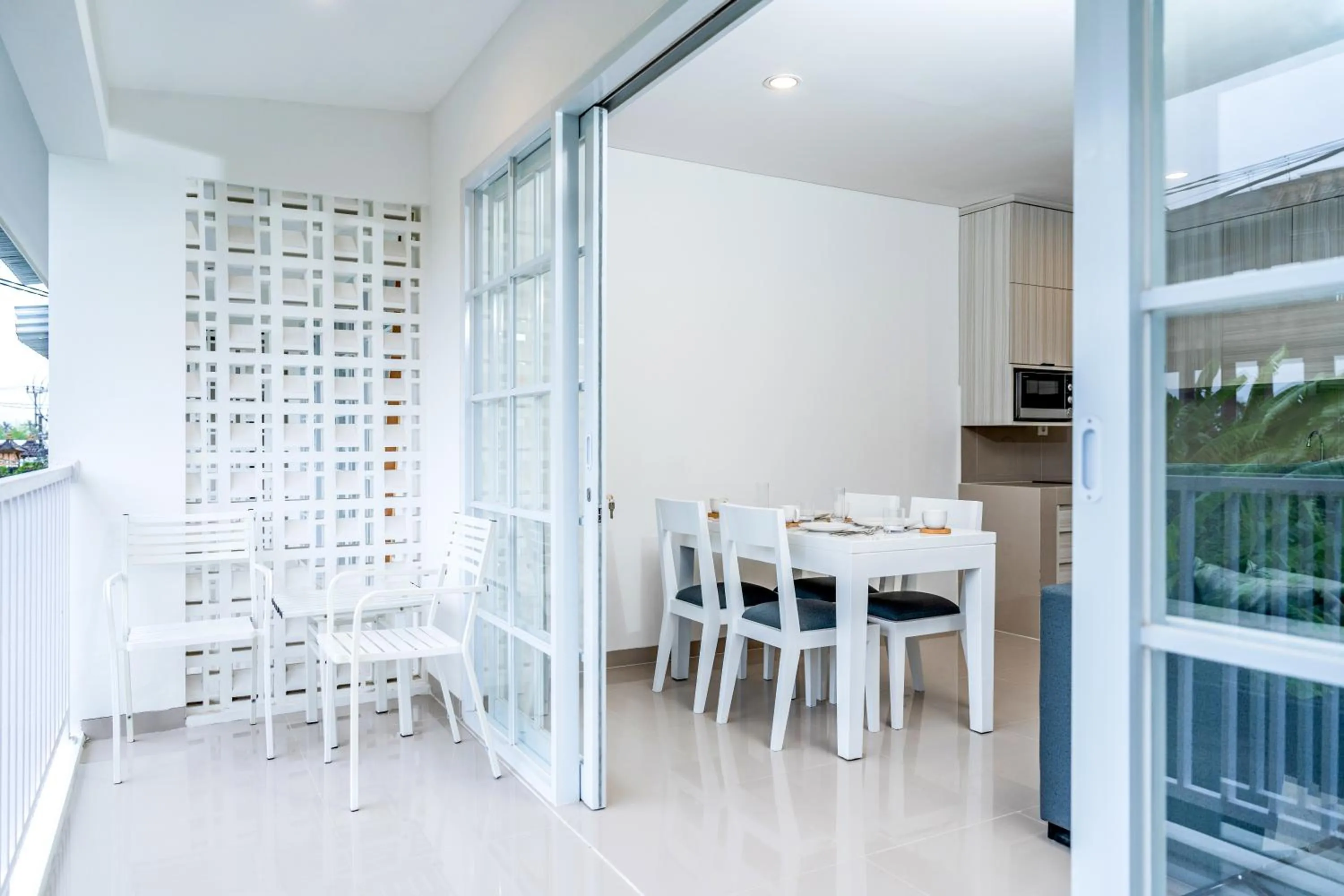 Balcony/Terrace in Artha Villa Pererenan By Fays Hospitality