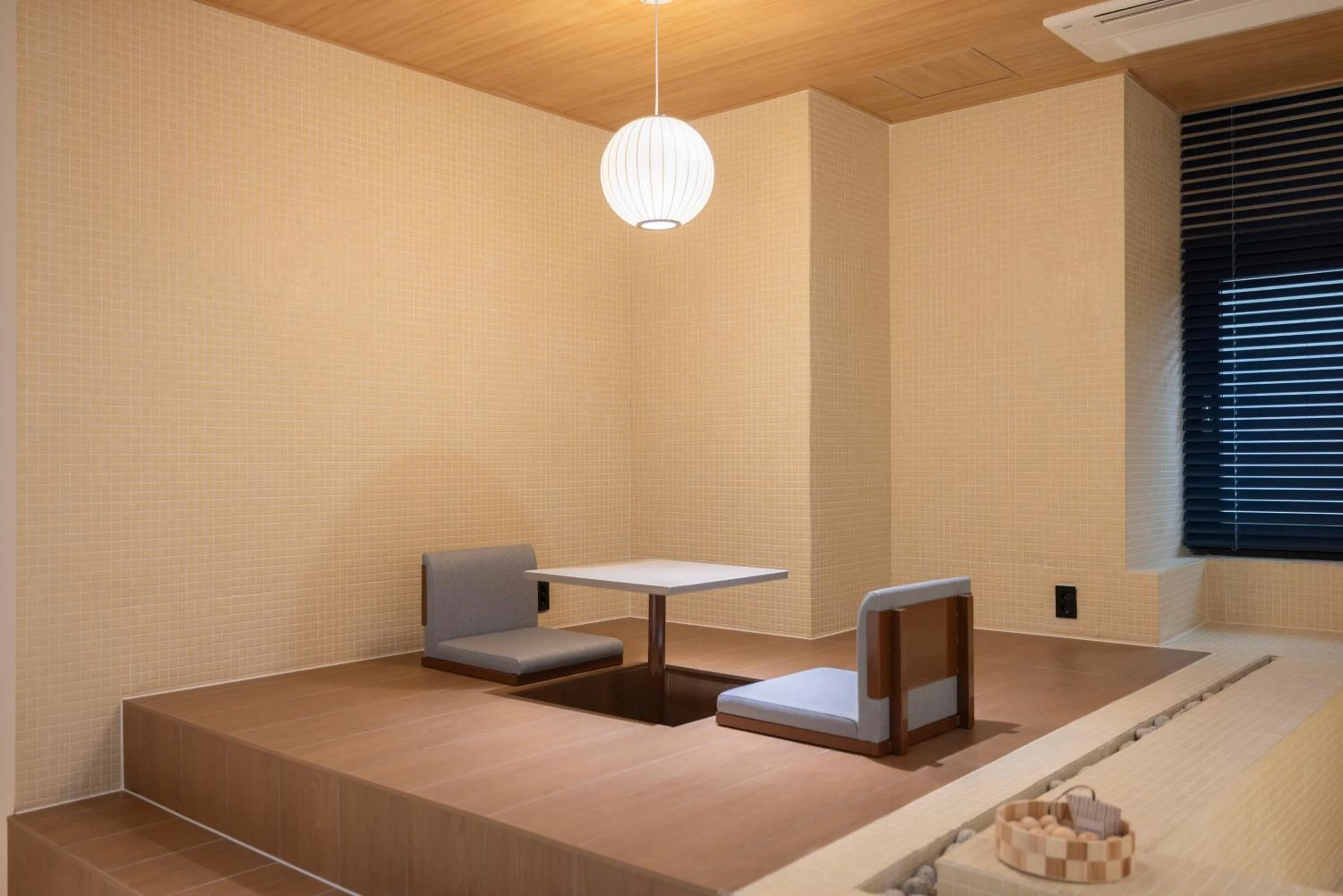 Bed in Aank Ryokan x Aank Air Cheongju