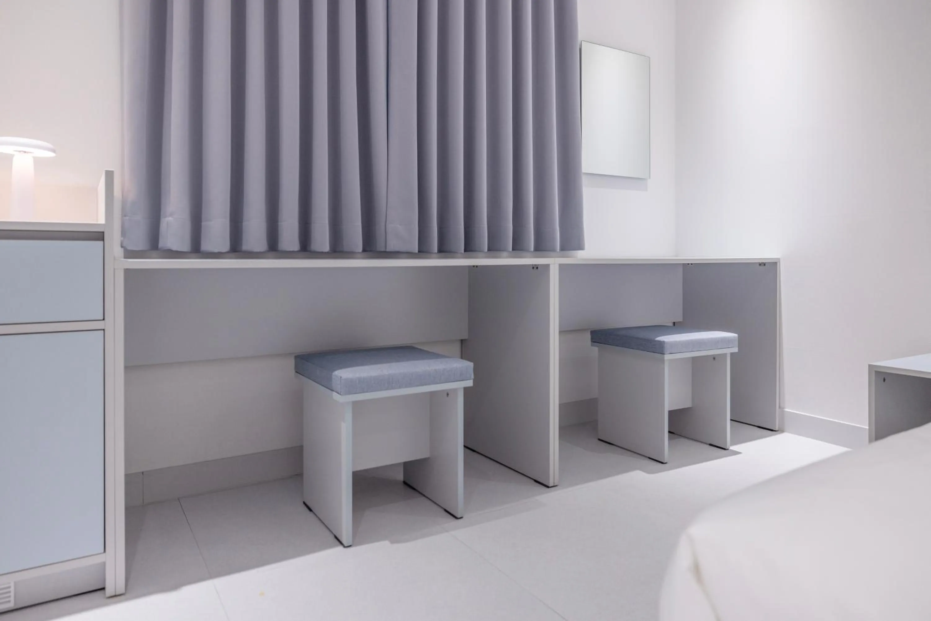 Bed in Aank Ryokan x Aank Air Cheongju