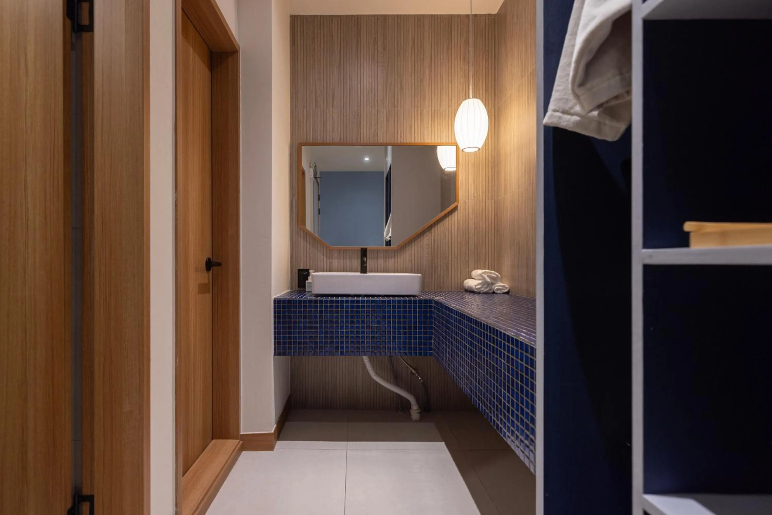 Bed in Aank Ryokan x Aank Air Cheongju