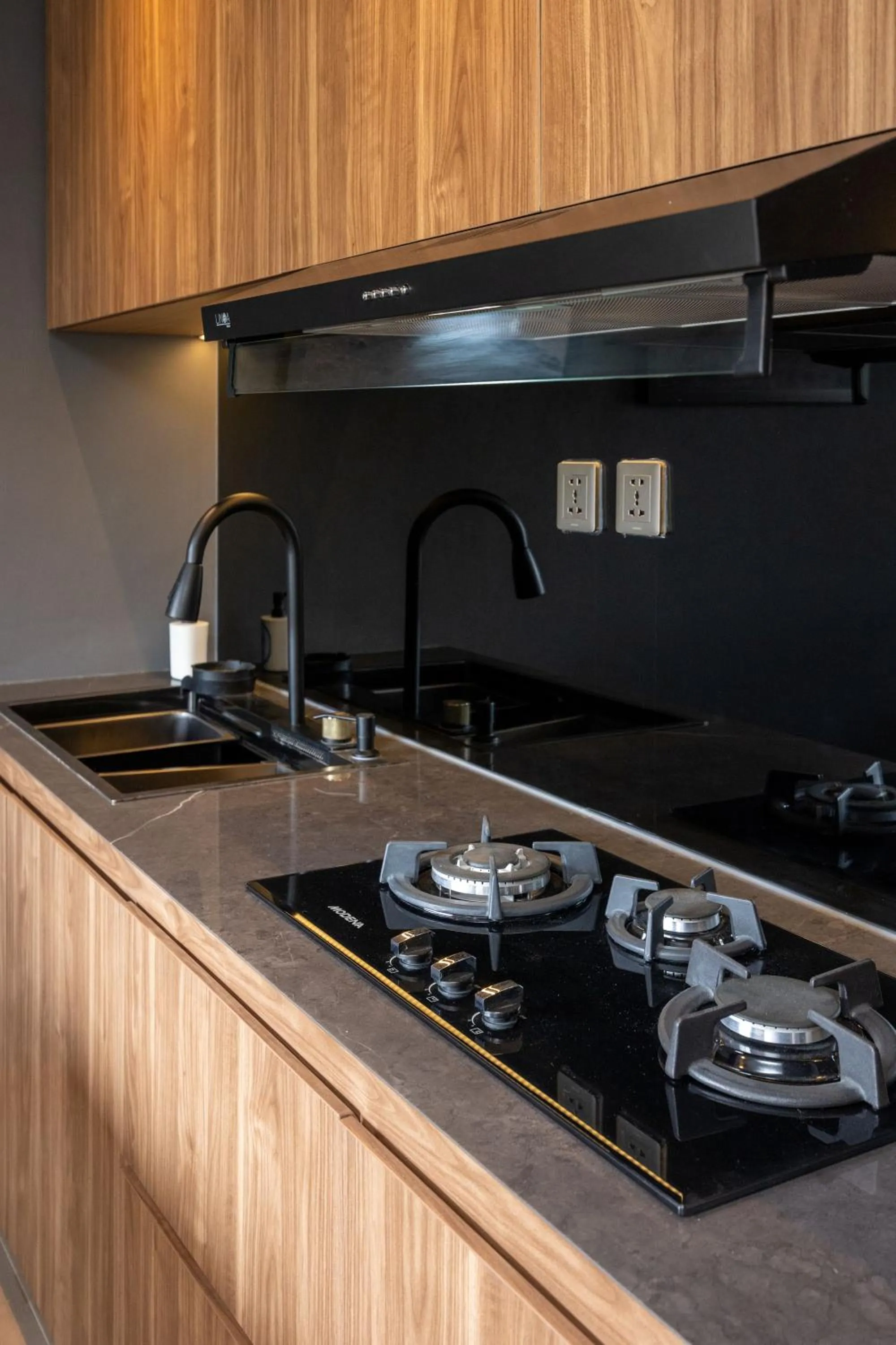 kitchen in Kana Suites Jimbaran By Fays Hospitality