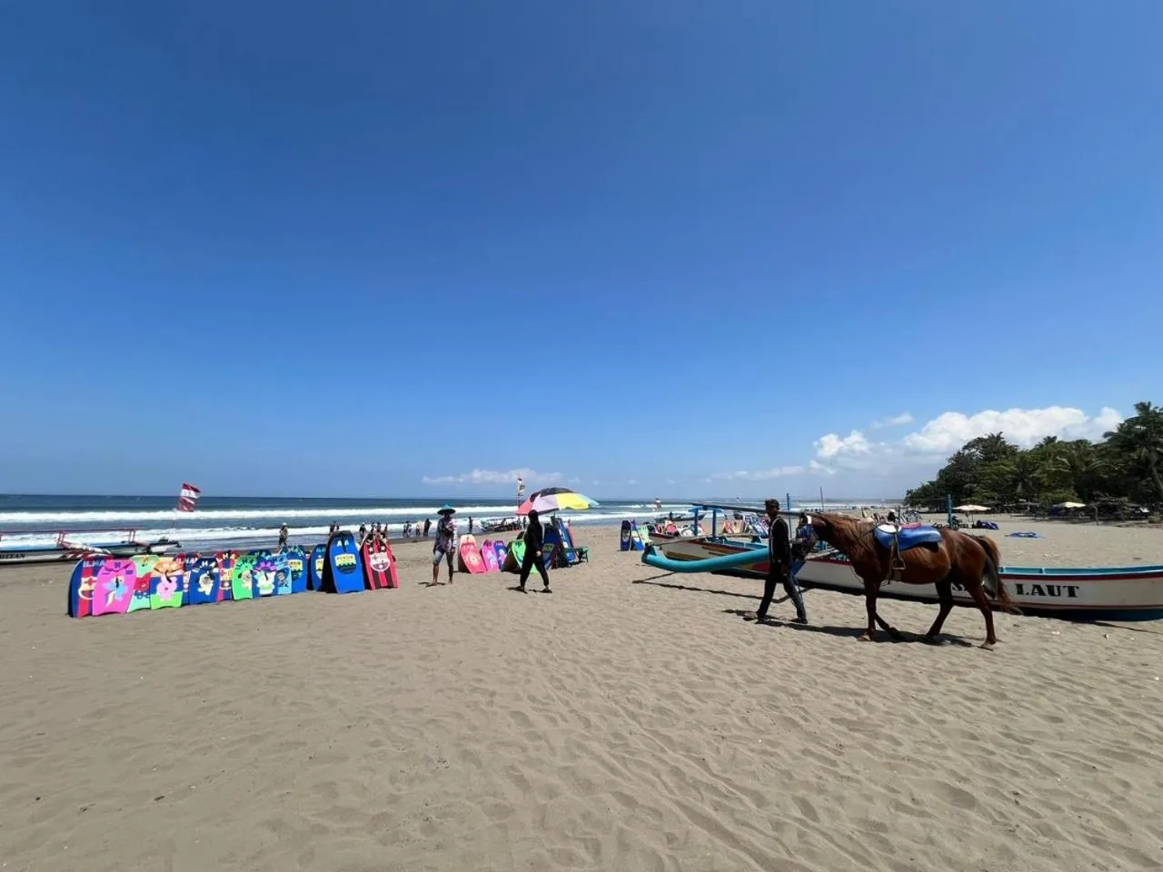Beach in Hotel Century Pangandaran