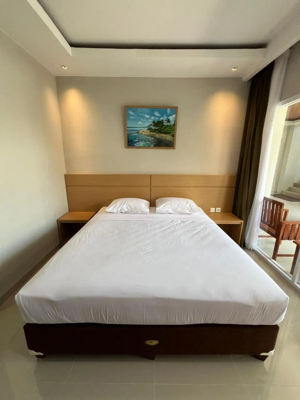 Bed in Hotel Century Pangandaran