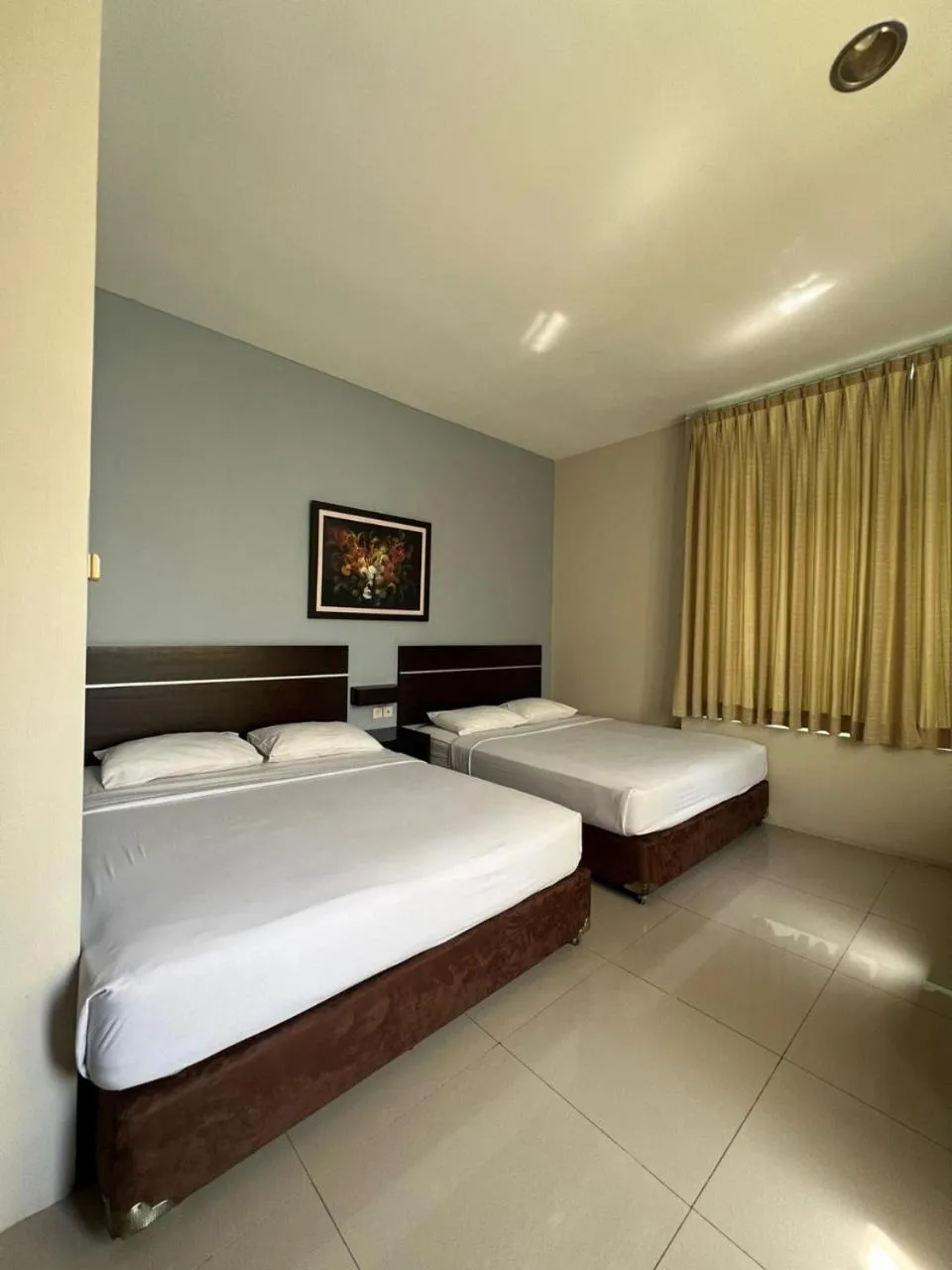 Bed in Hotel Century Pangandaran