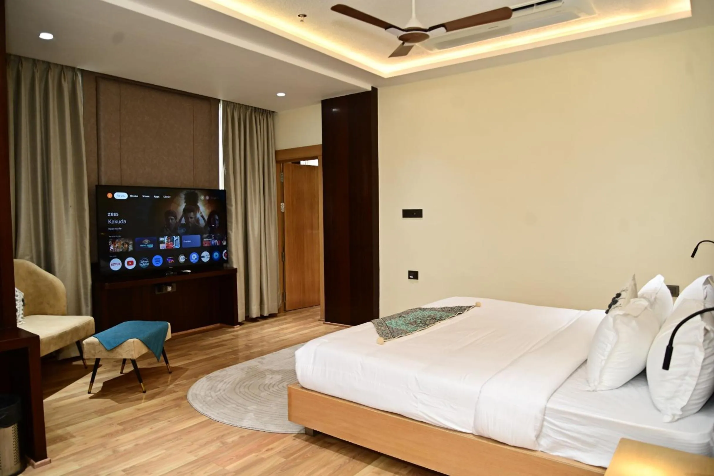 Bed in Indore International Convention Center