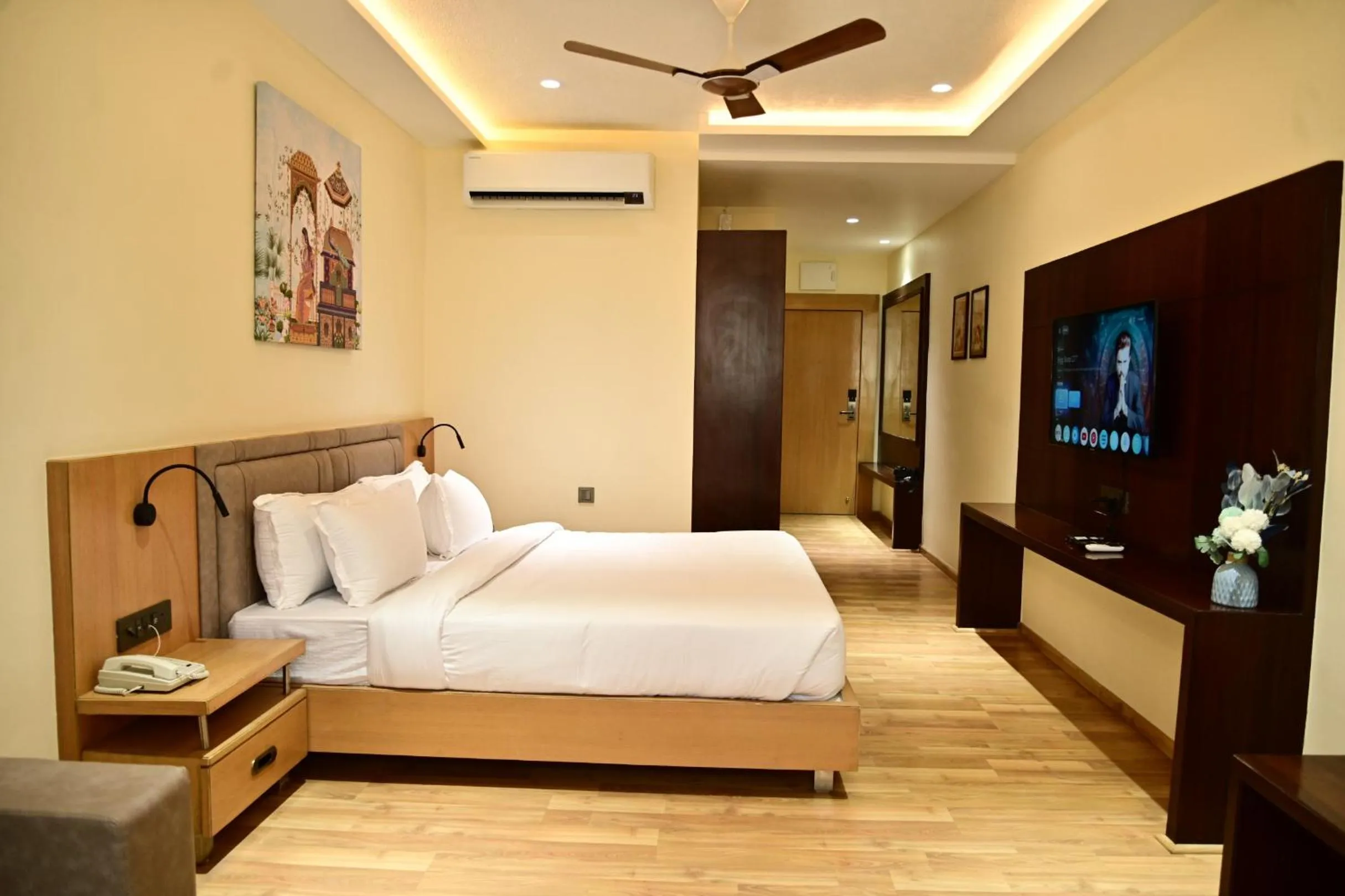 Bed in Indore International Convention Center