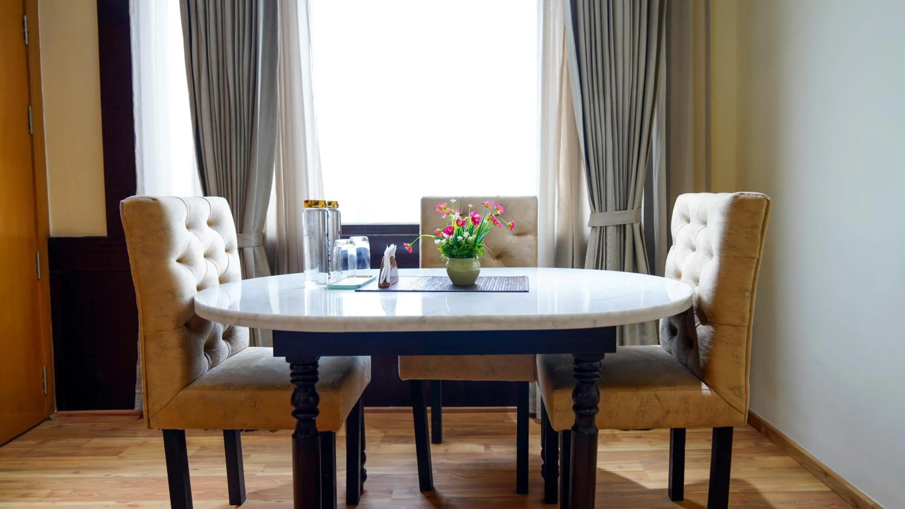 Dining area in Indore International Convention Center