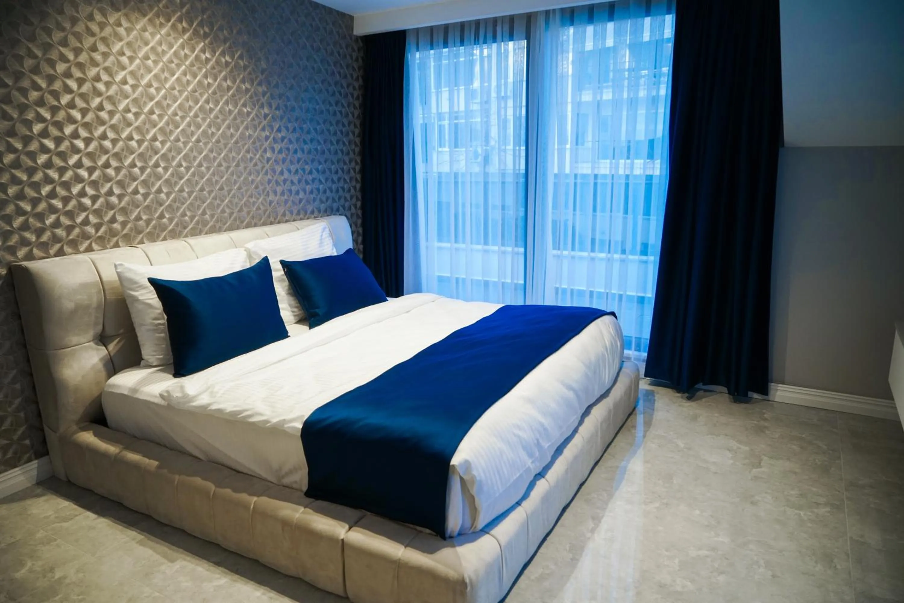 Bed in Elite World Homes Istanbul Bosphorus