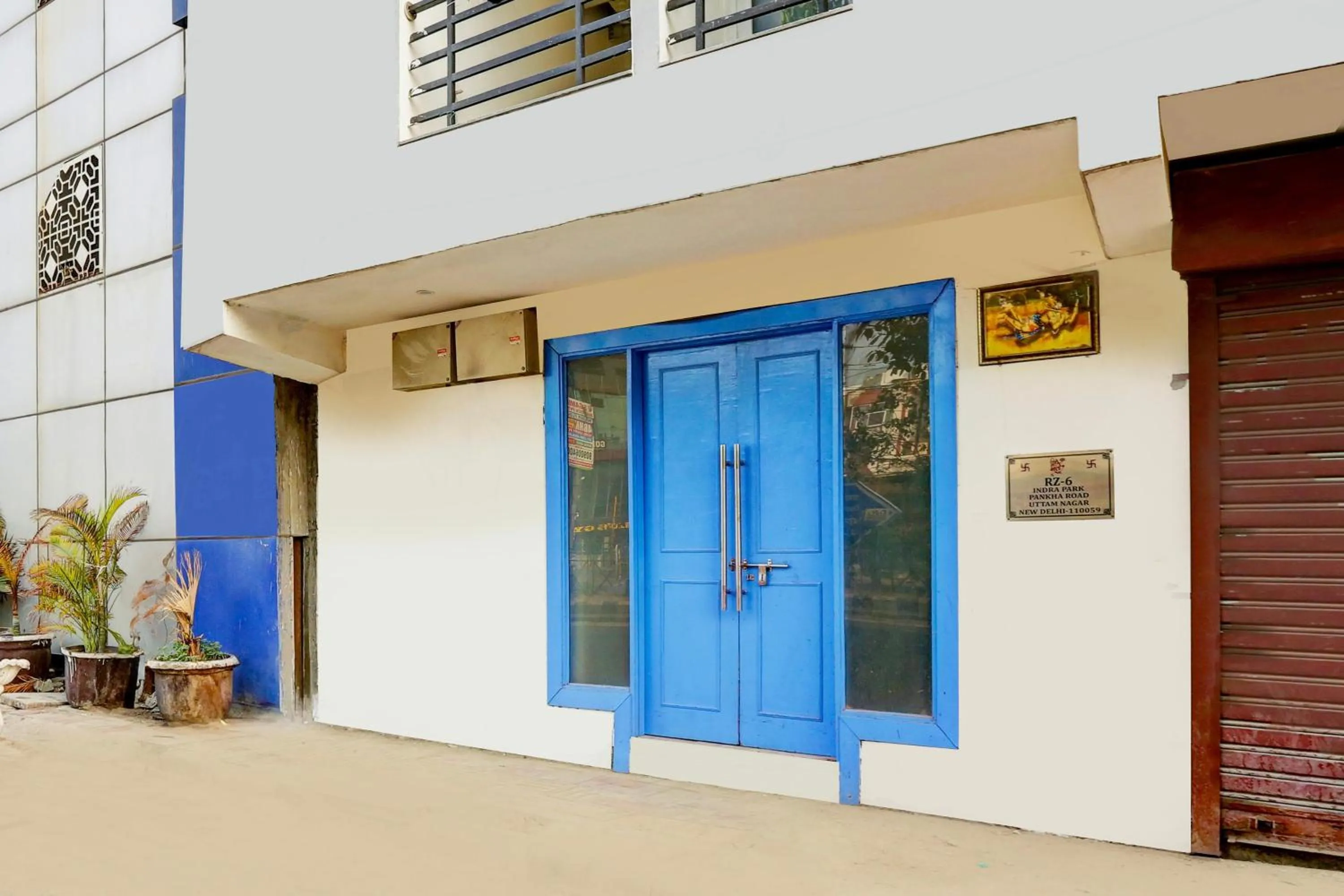 Facade/entrance in Super Hotel O Near Uttam Nagar East Metro