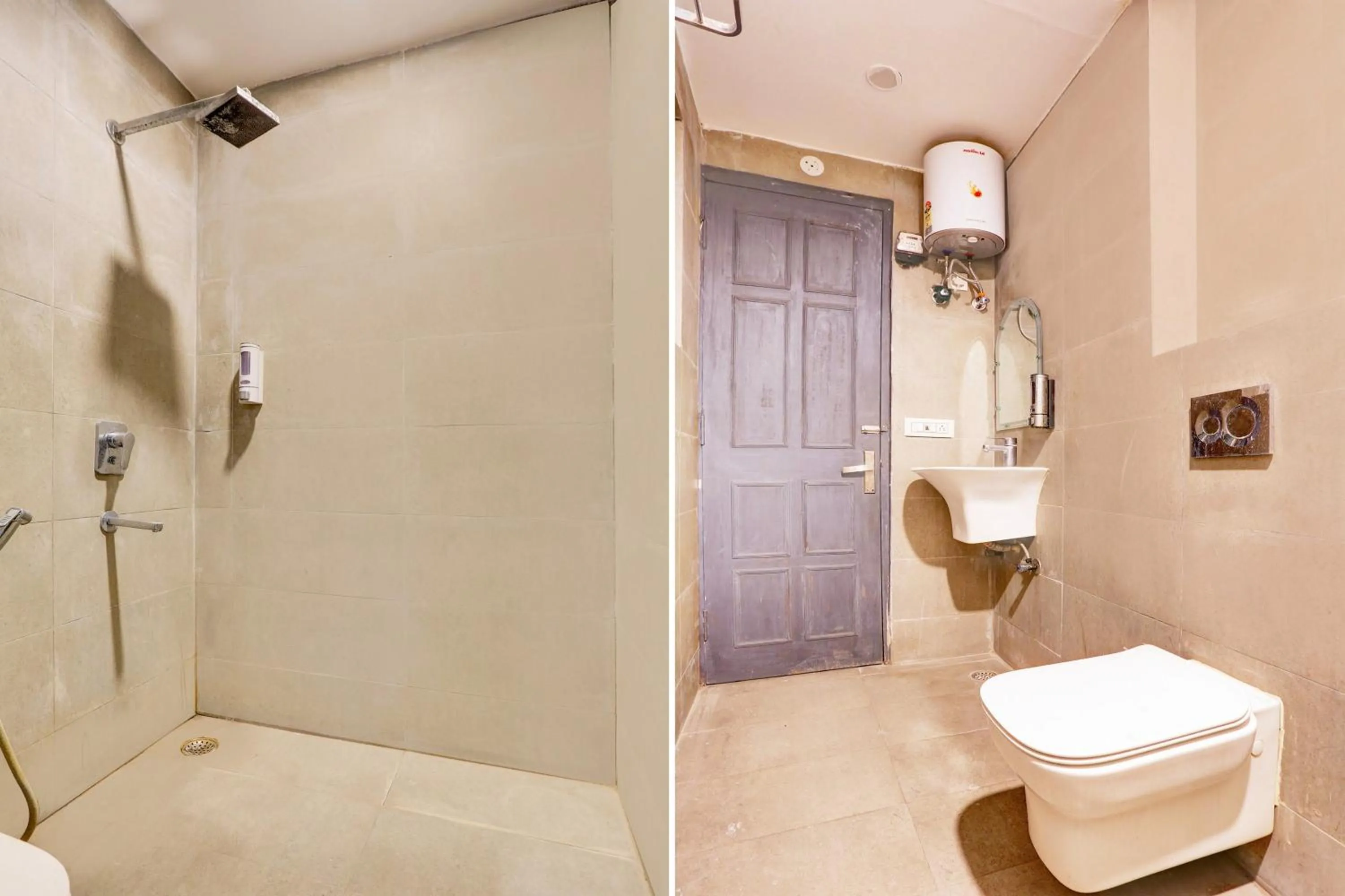 Bathroom in Super Hotel O Near Uttam Nagar East Metro