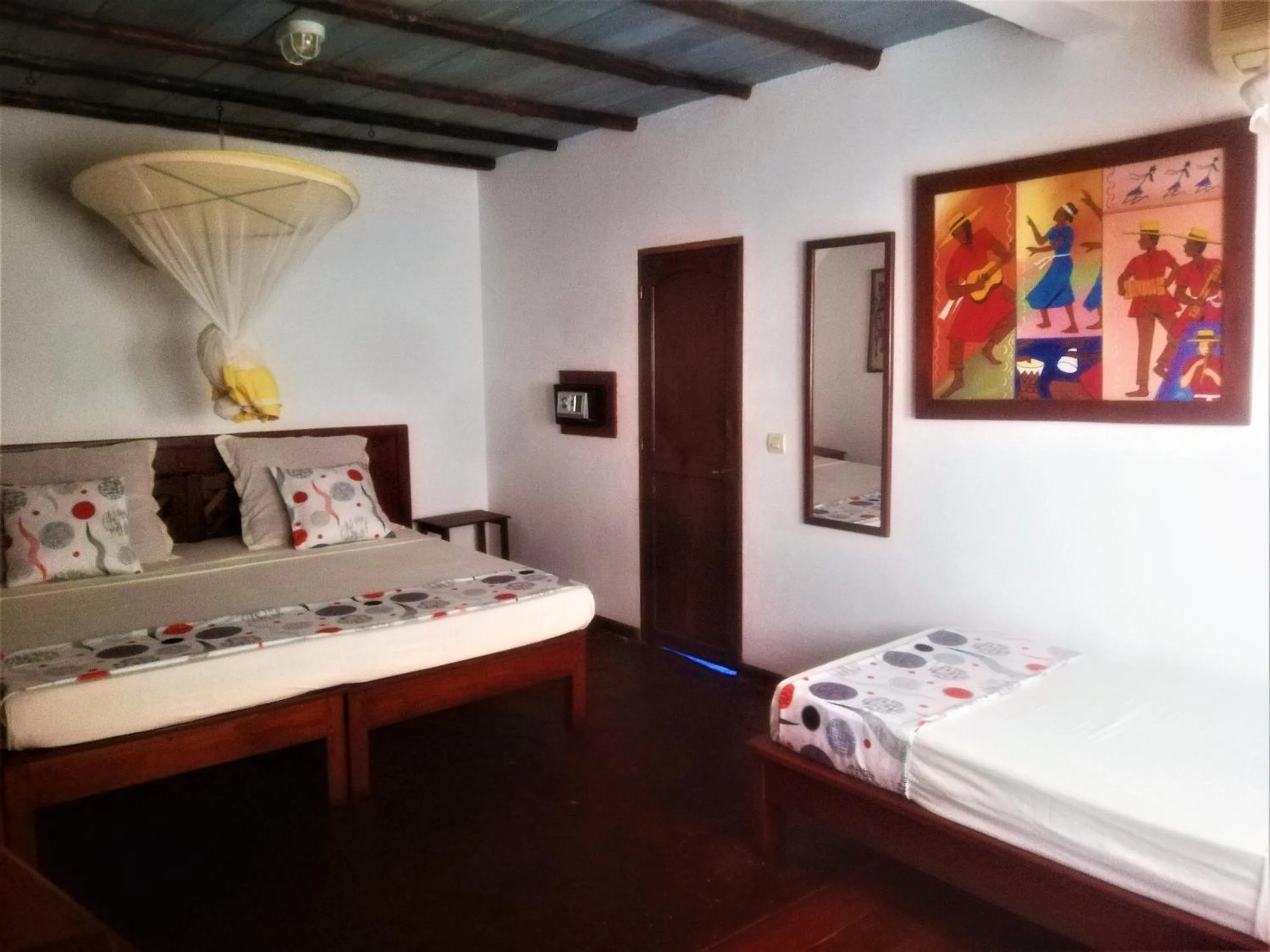 Comfort Triple Room in Hotel Les Boucaniers