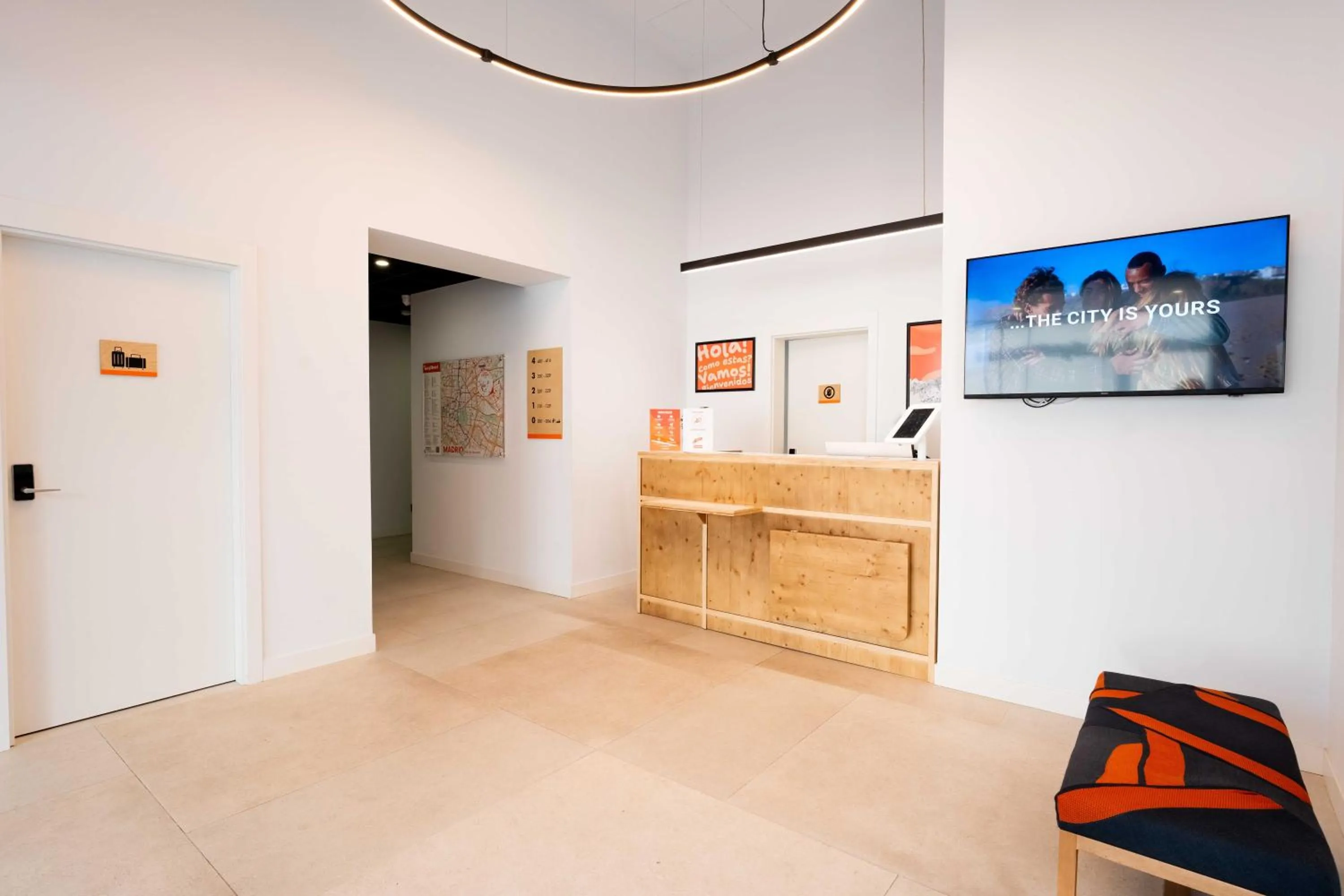 Lobby or reception in easyHotel Madrid Alcala