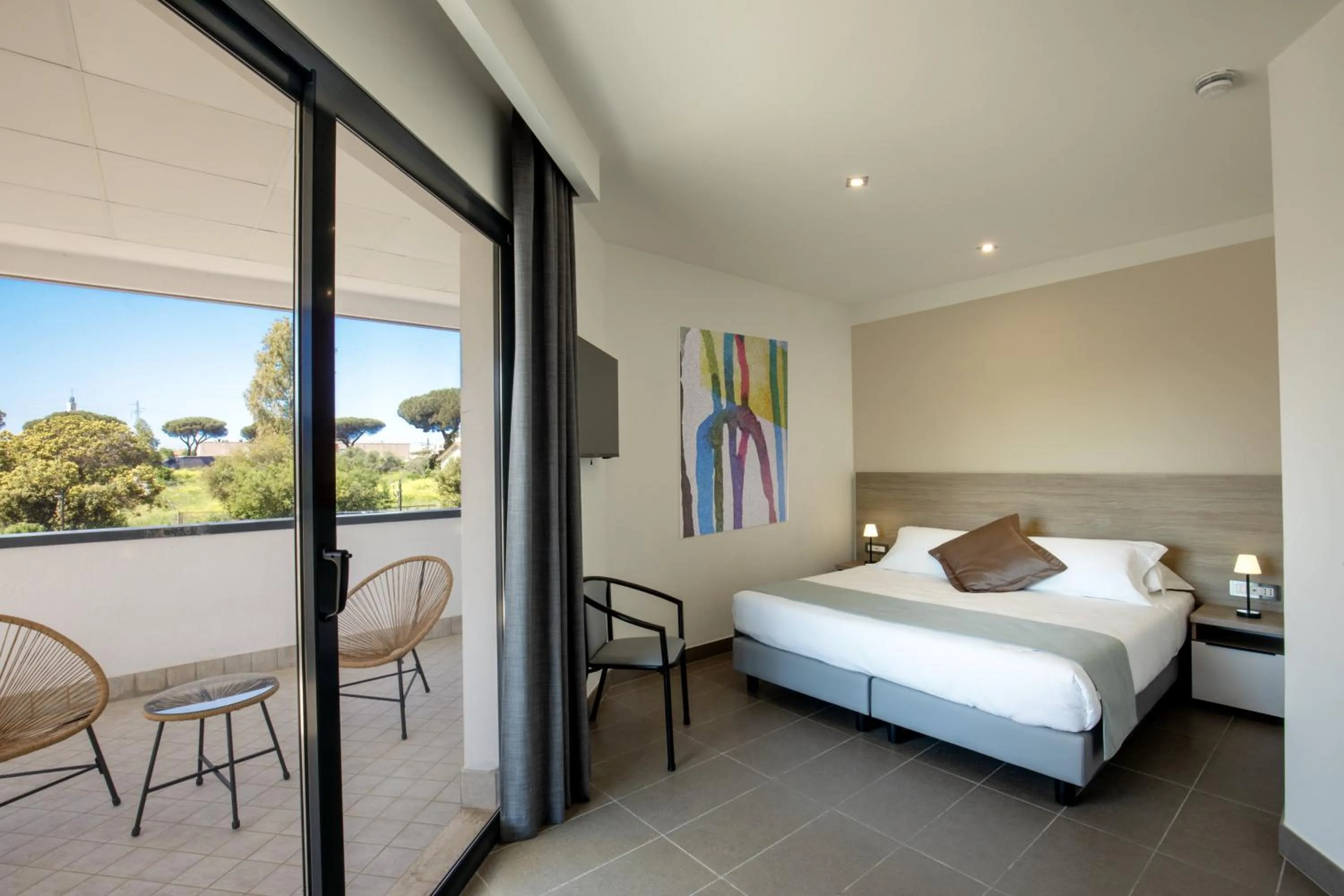 Bedroom, Bed in Simon Hotel Aprilia