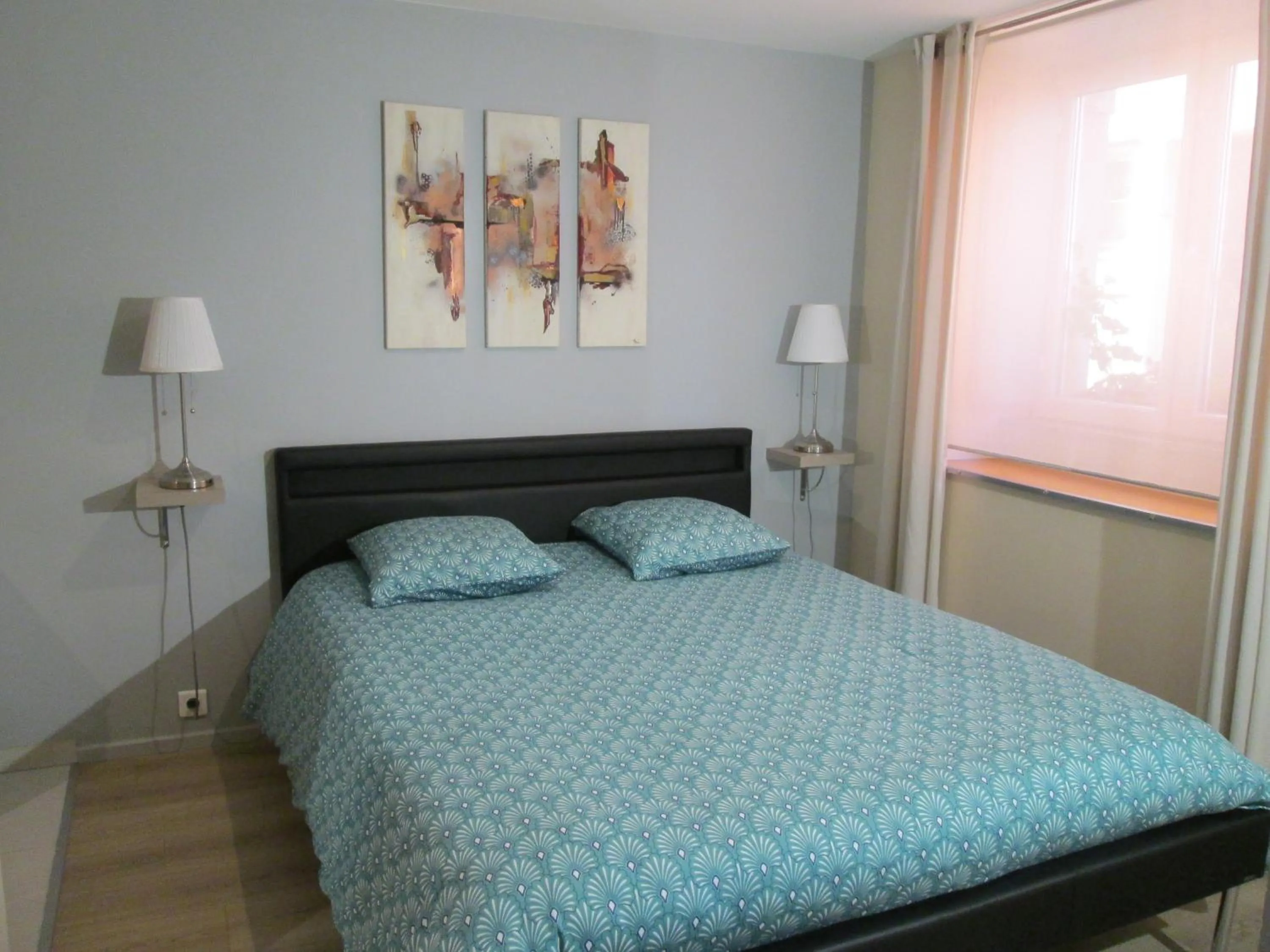 Bed in Residence du Parc