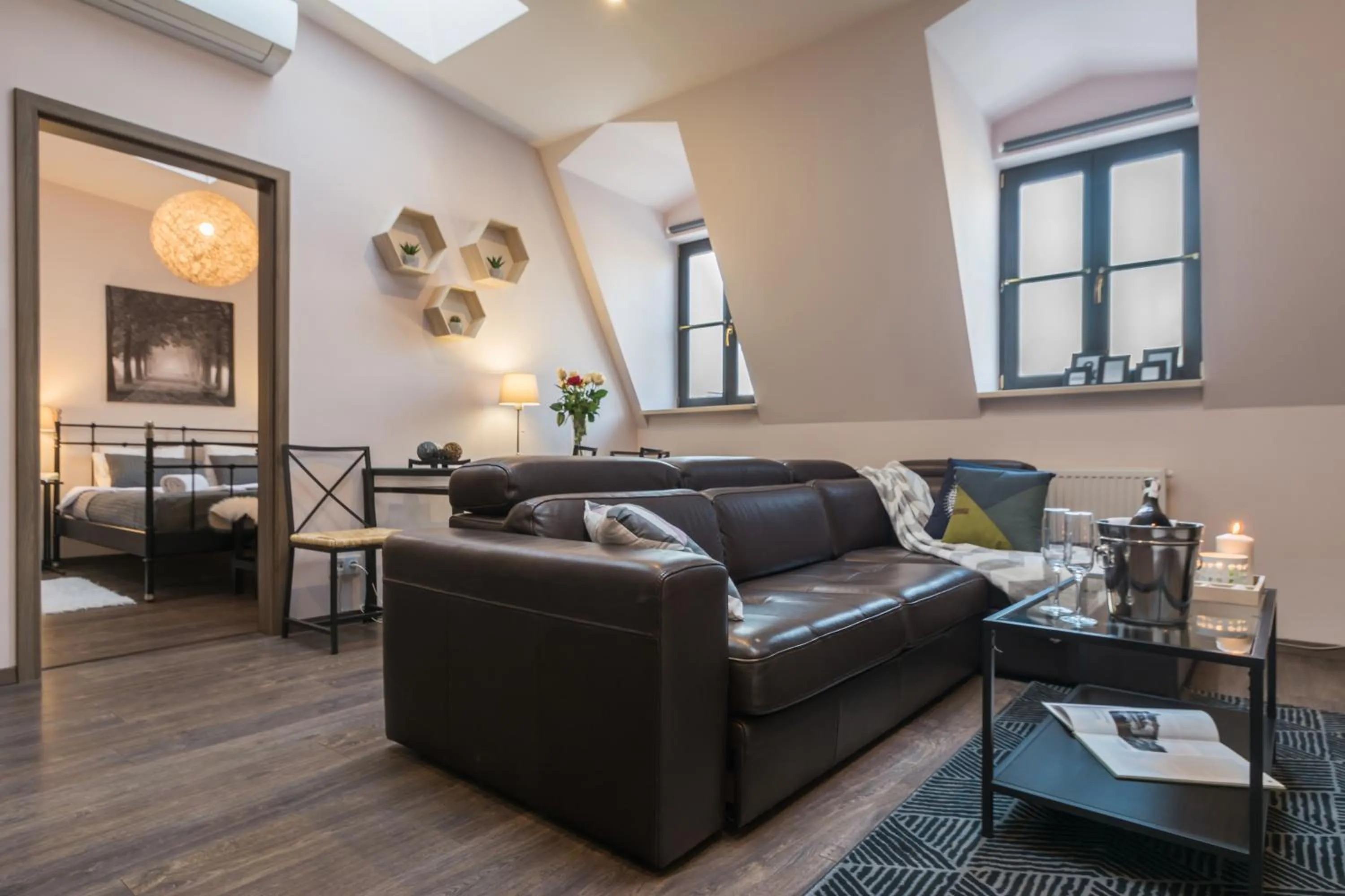 Communal lounge/ TV room in 7 Koron - Exclusive Apartments