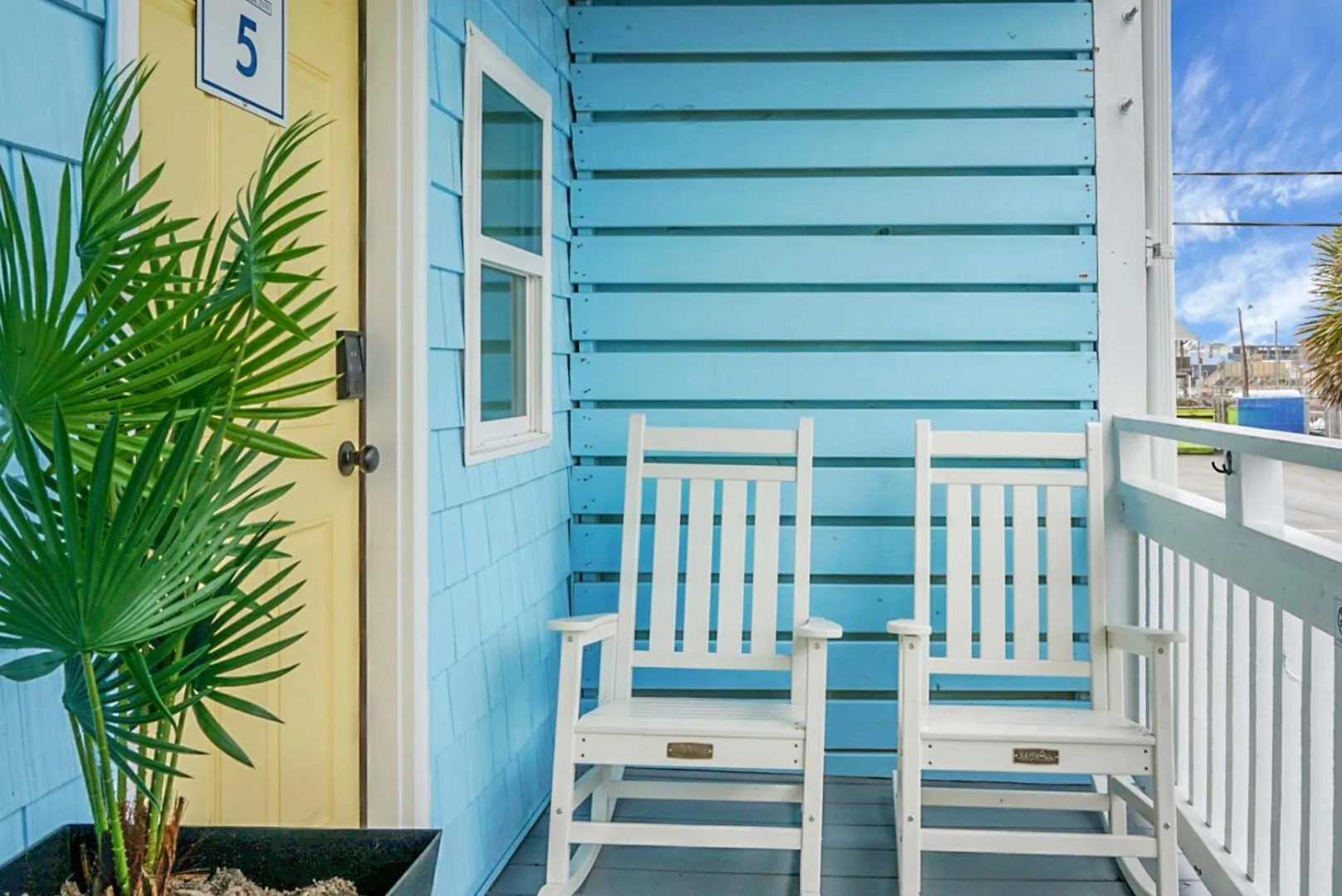 Balcony/Terrace in The Boardwalk Inn