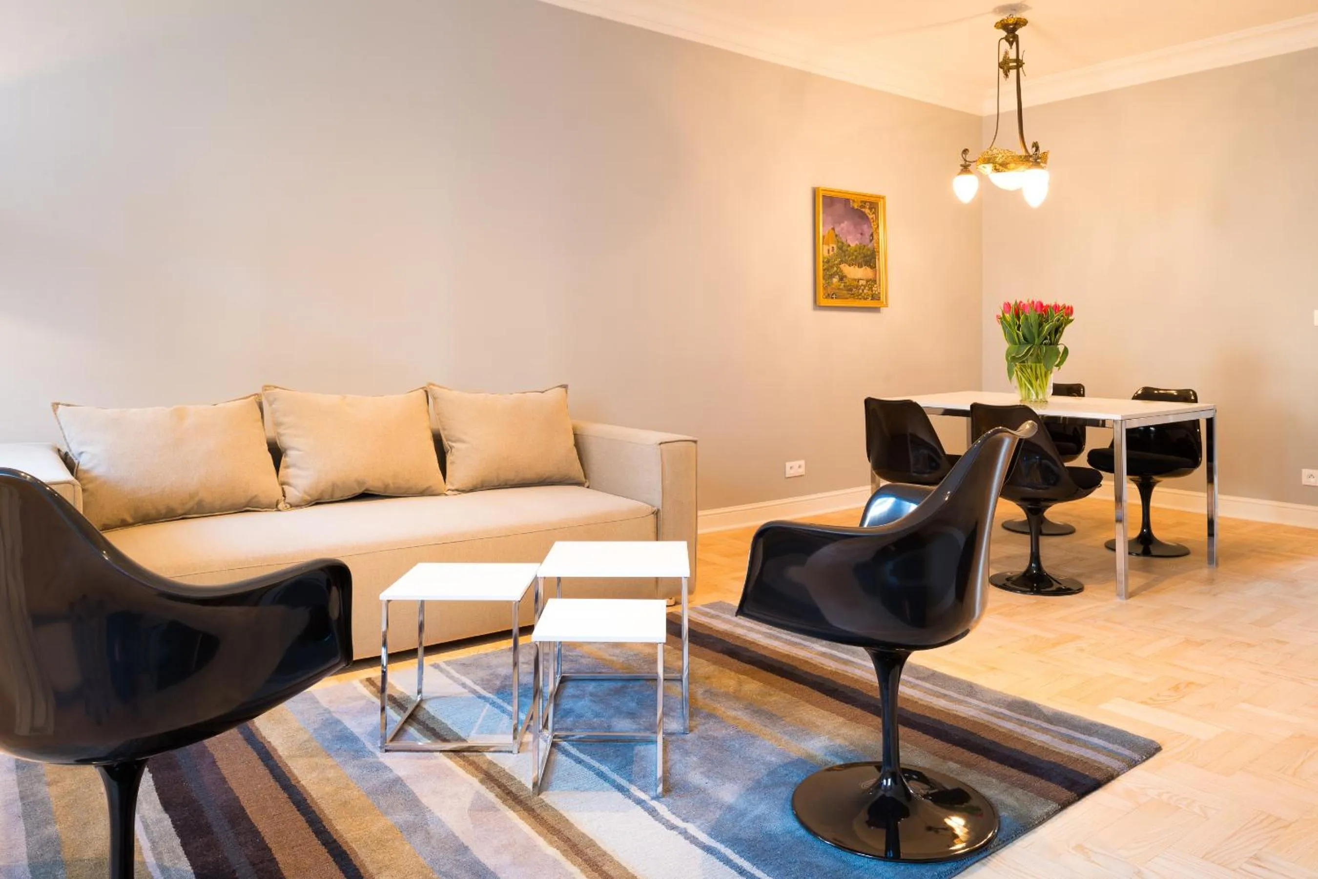 Living room in Apartments Rynek Glowny