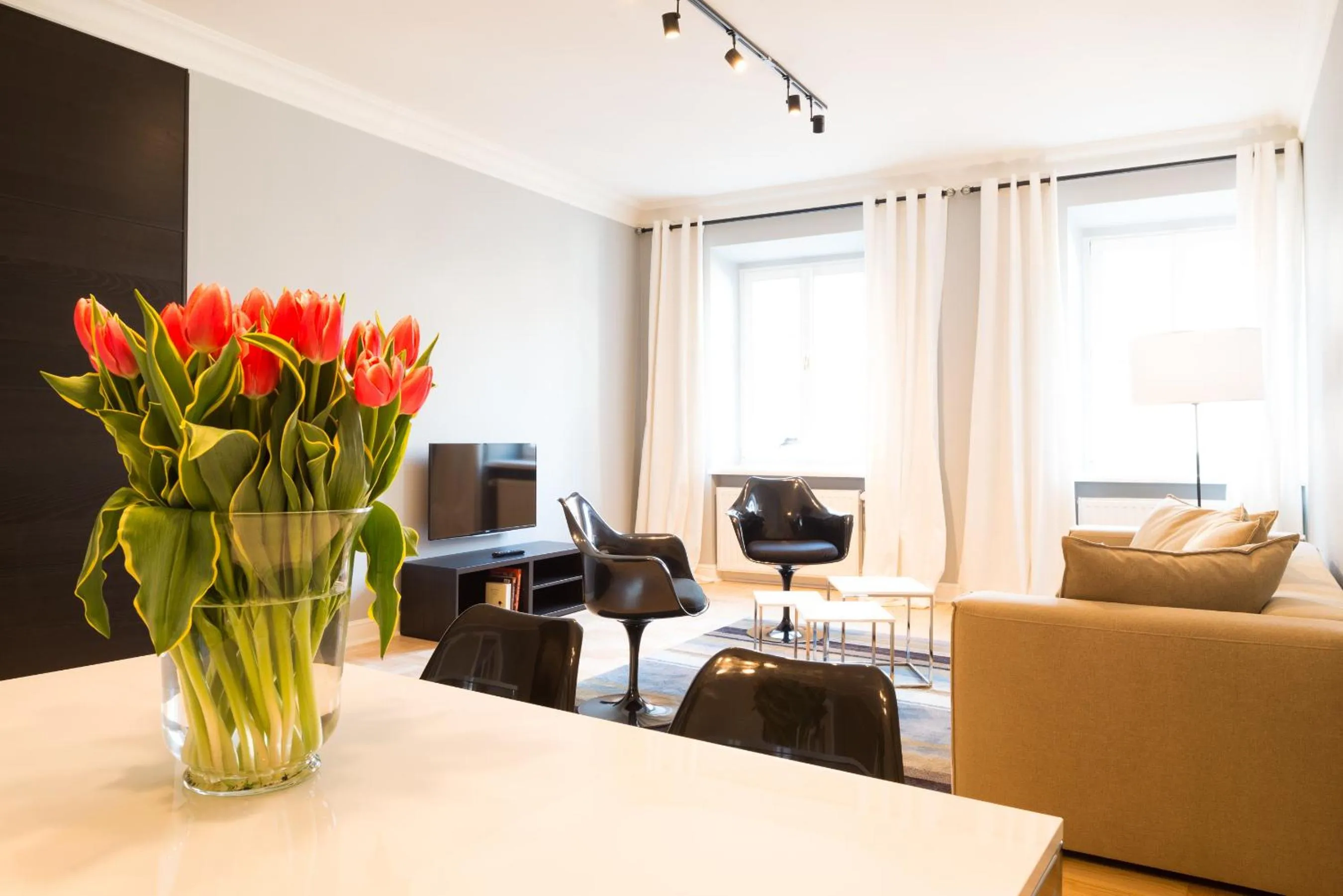 Living room in Apartments Rynek Glowny