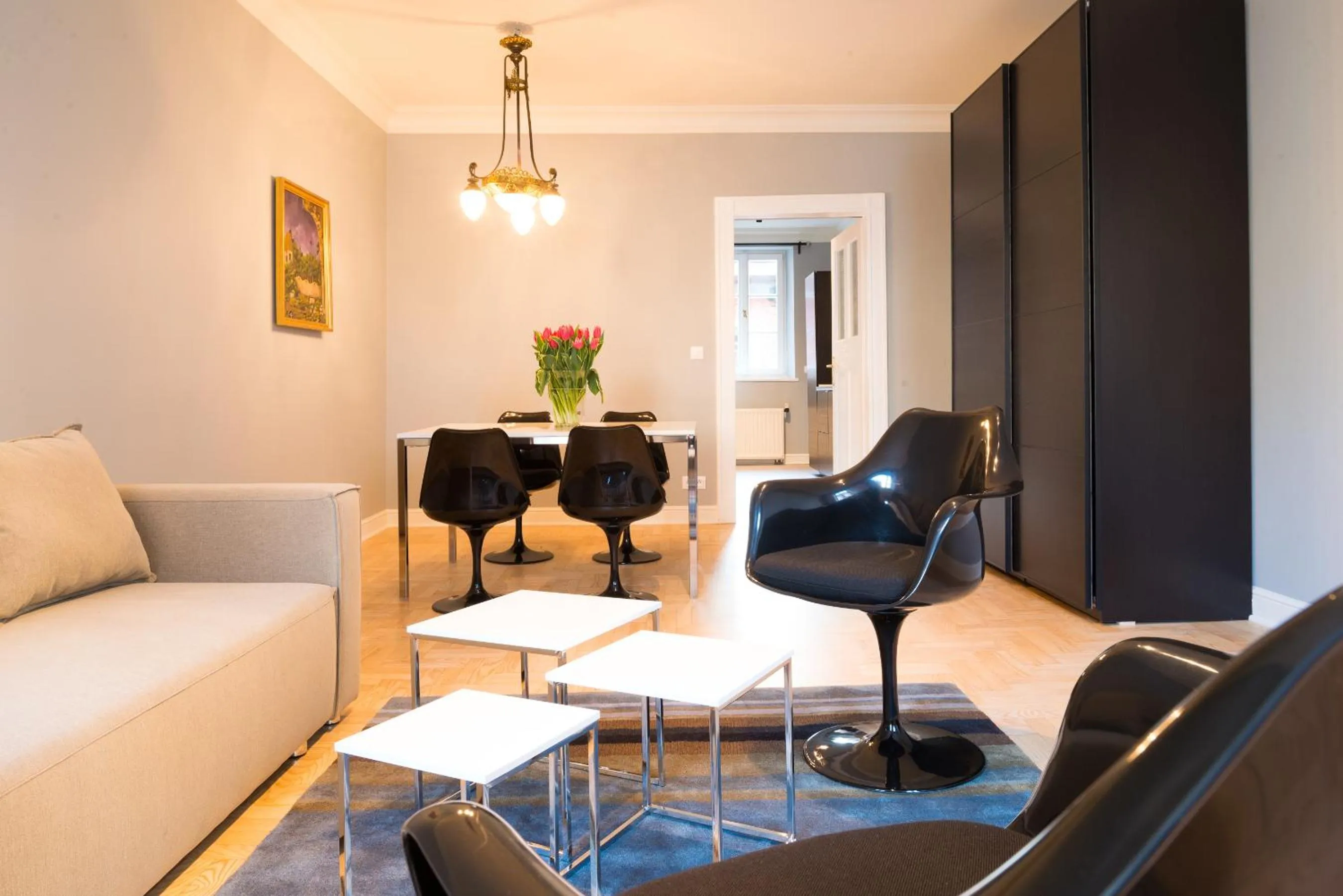 Living room in Apartments Rynek Glowny