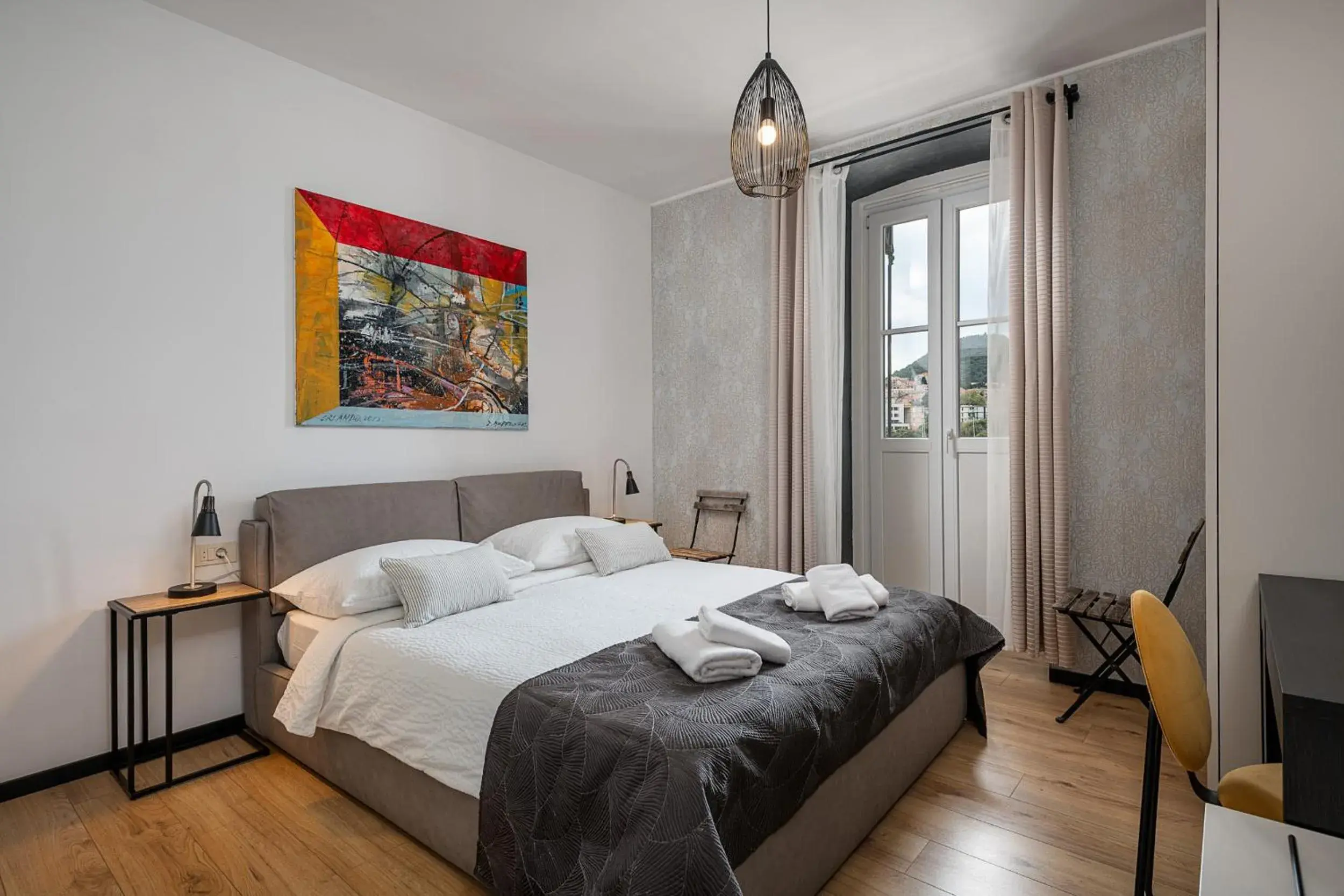 Deluxe Double Room with Balcony and Sea View in Urban&Veggie rooms Deluxe Double Room with Balcony and Sea View in Urban&Veggie rooms