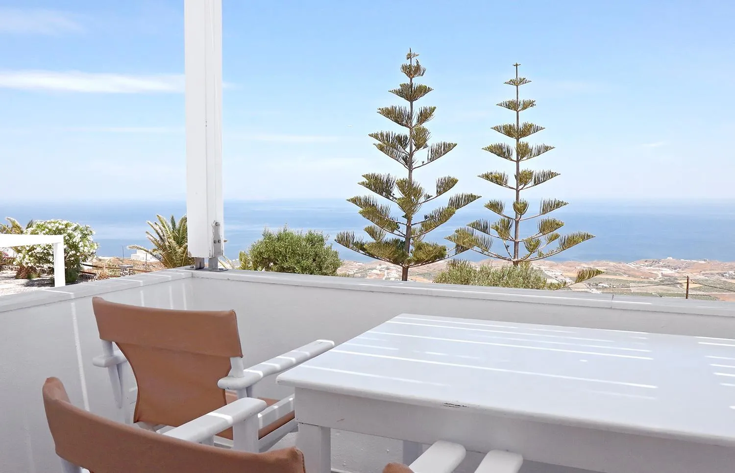 Balcony/Terrace in Phaos Santorini Suites