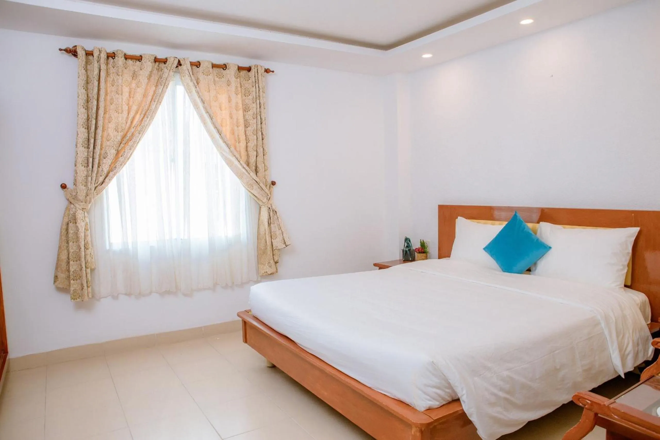 Bed in Lanxy Hotel Nha Trang
