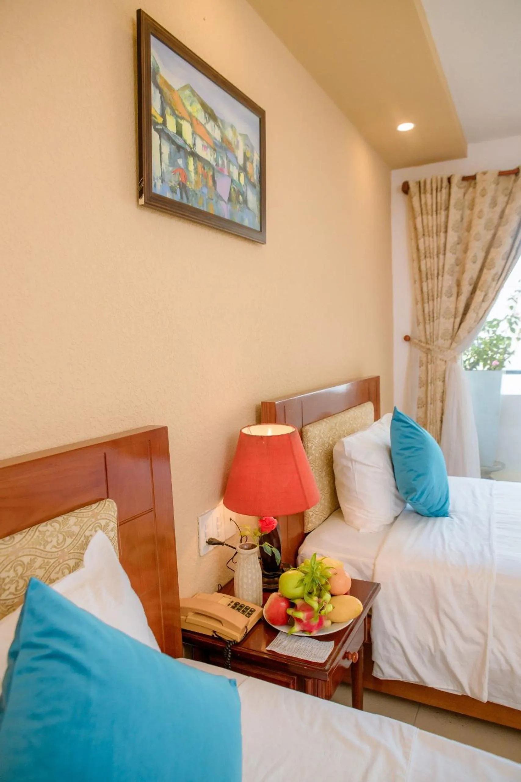 Bed in Lanxy Hotel Nha Trang