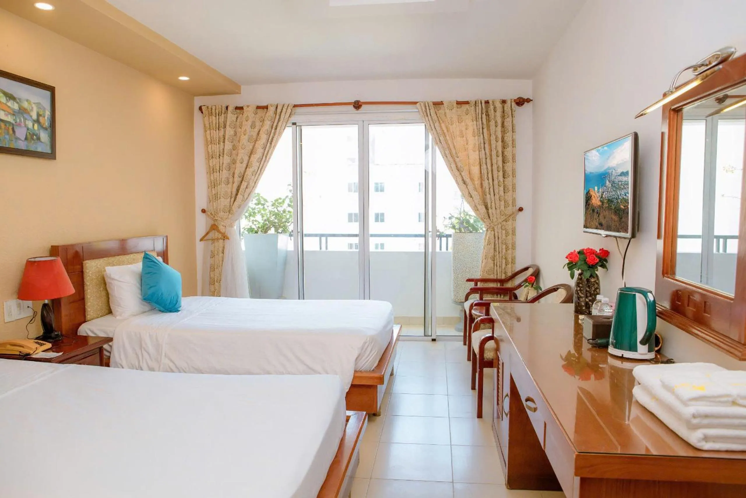 Bedroom, Bed in Lanxy Hotel Nha Trang