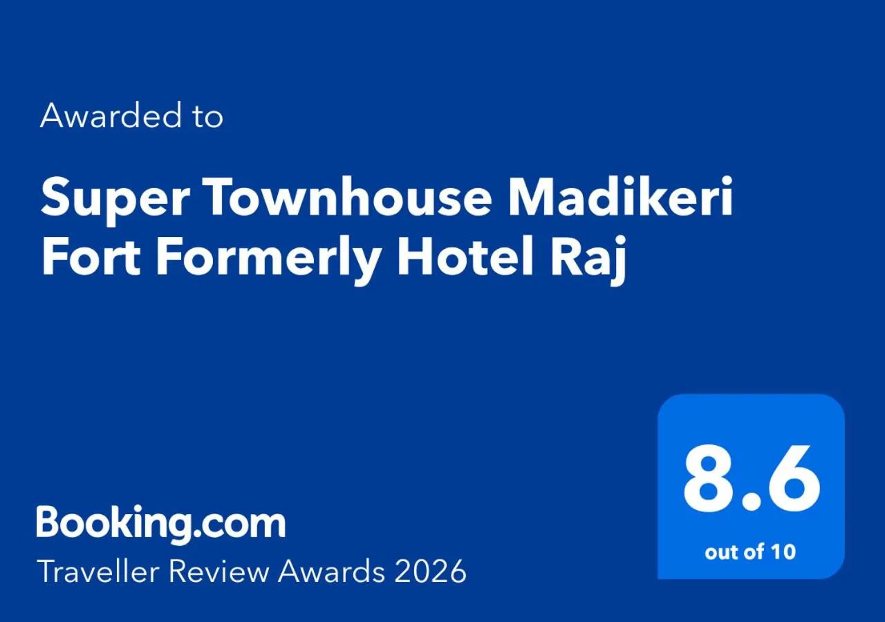 Super Townhouse Madikeri Fort Formerly Hotel Raj