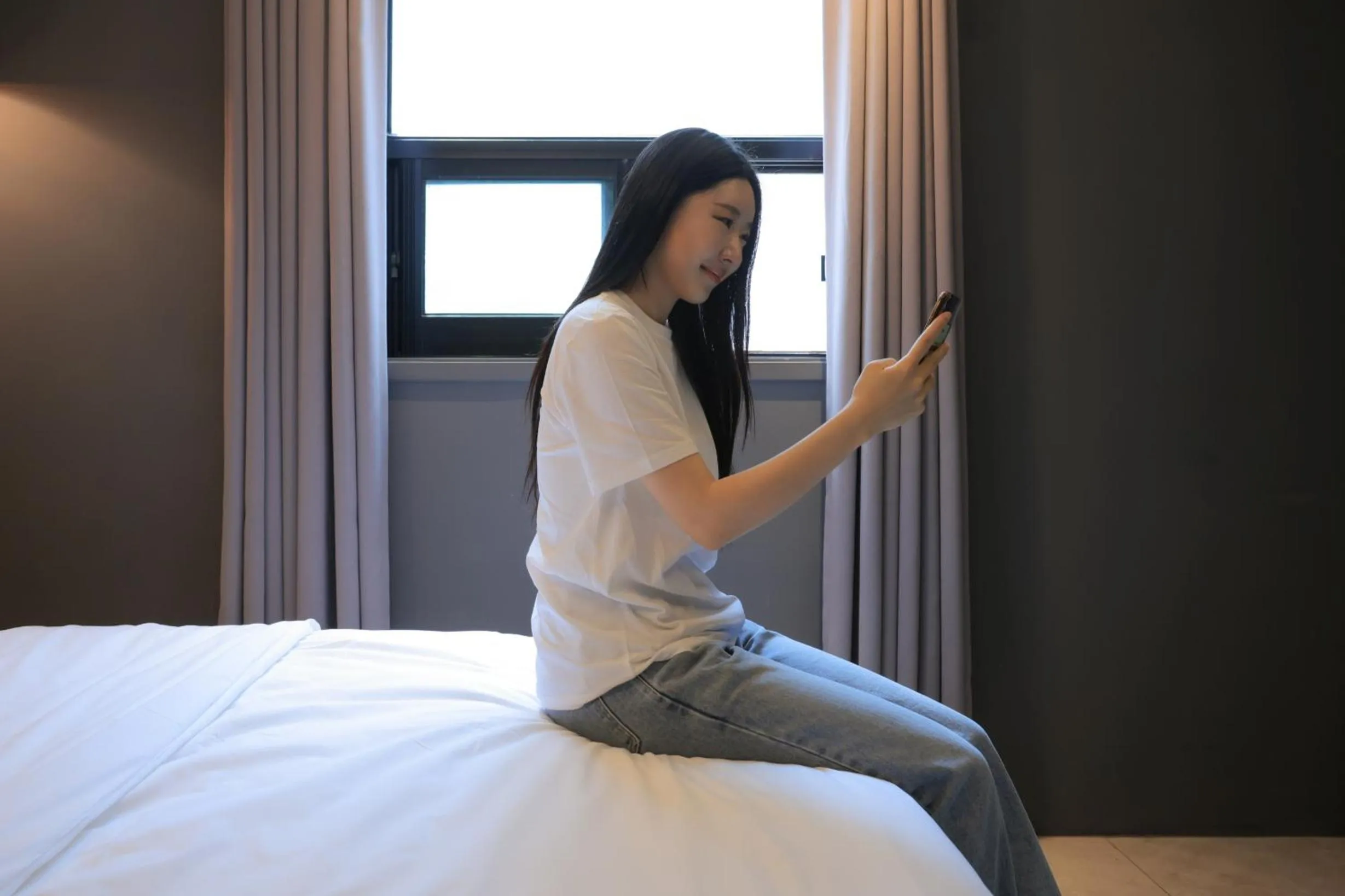 Photo of the whole room, Bed in Hotel Yaja Siheung Jeongwang