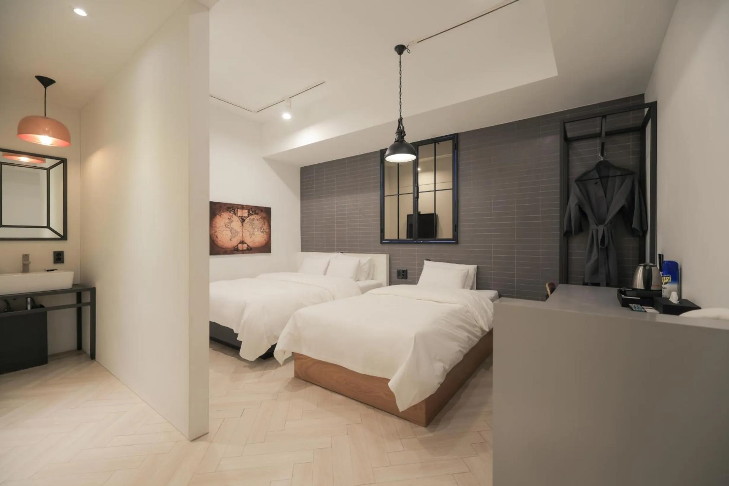 Bedroom, Bed in Hotel Yaja Siheung Jeongwang