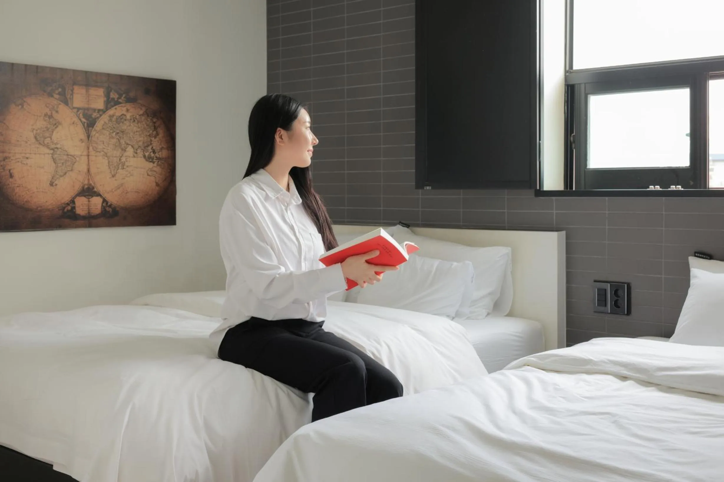 Bed in Hotel Yaja Siheung Jeongwang