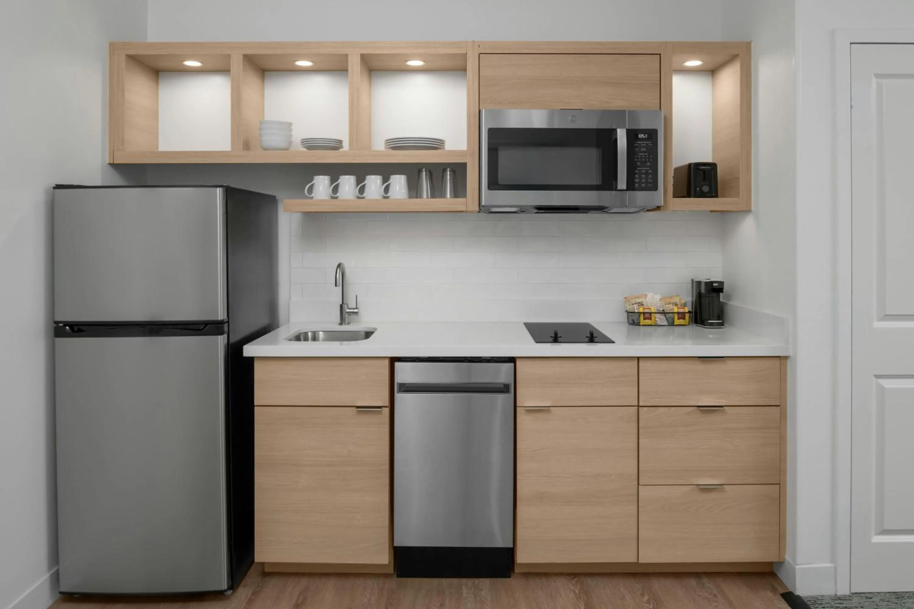 Kitchen or kitchenette in TownePlace Suites by Marriott Midwest City