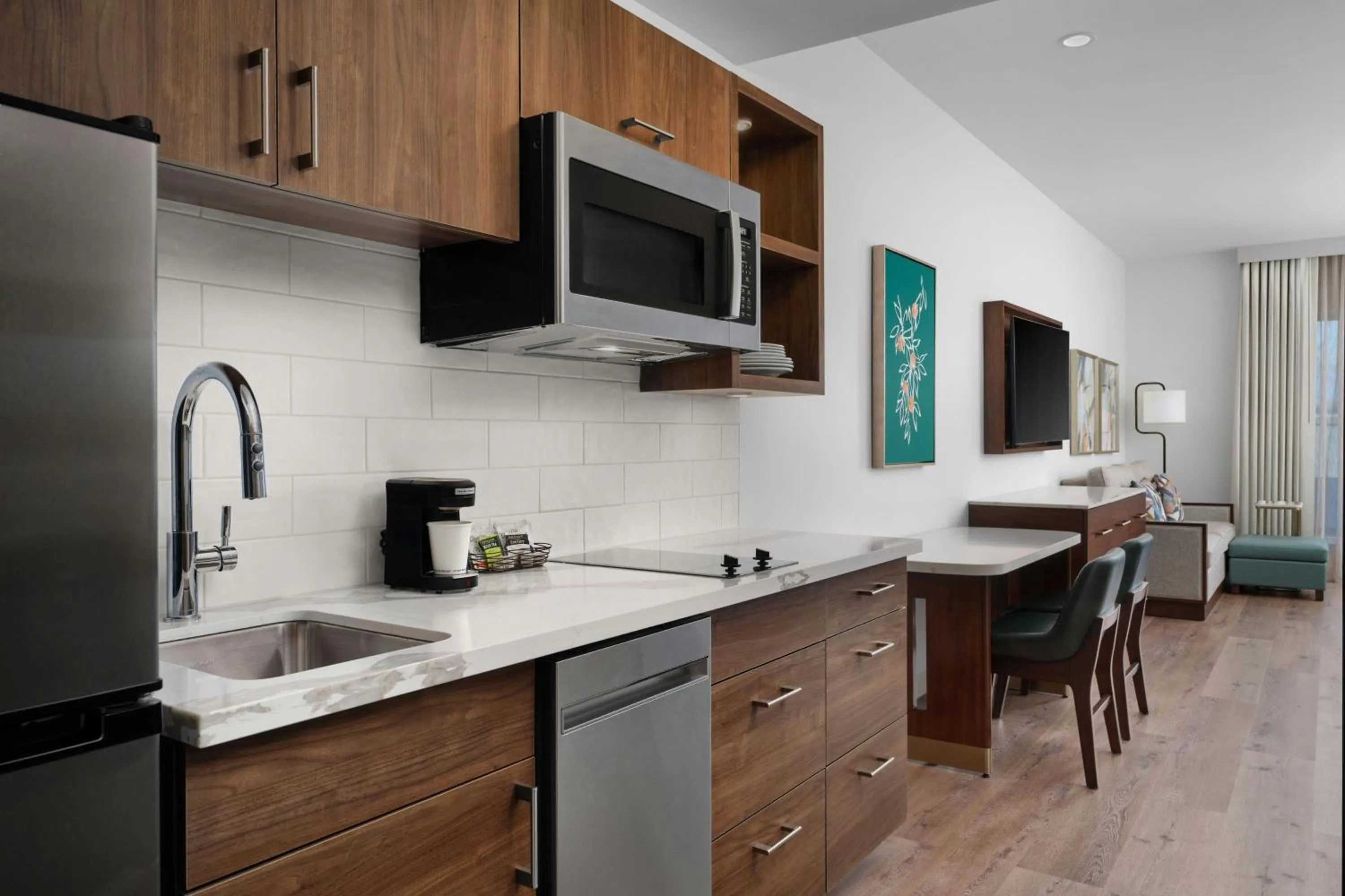 Kitchen or kitchenette in TownePlace Suites by Marriott Ventura Oxnard
