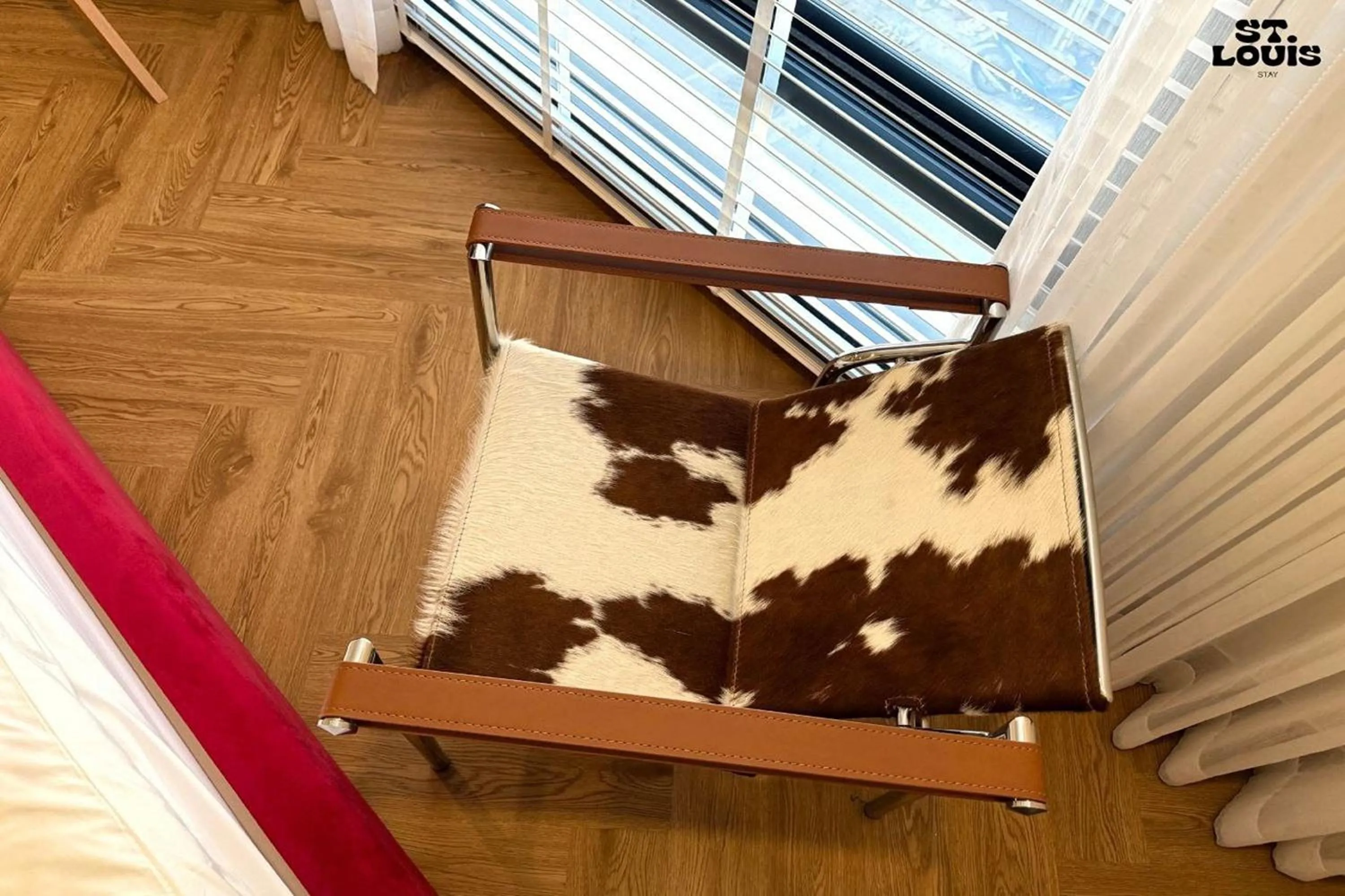 Bedroom in Saint Louis Stay