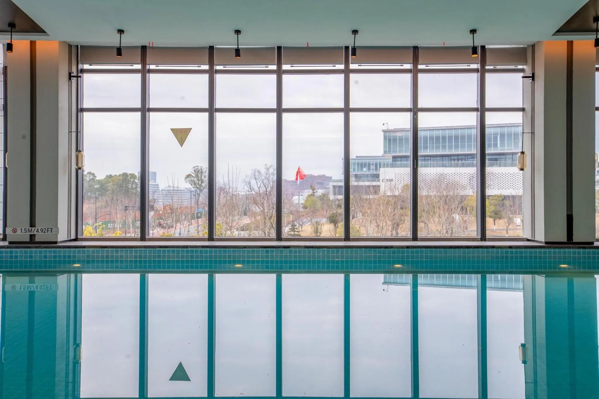 Swimming pool in Crowne Plaza Quzhou, an IHG Hotel