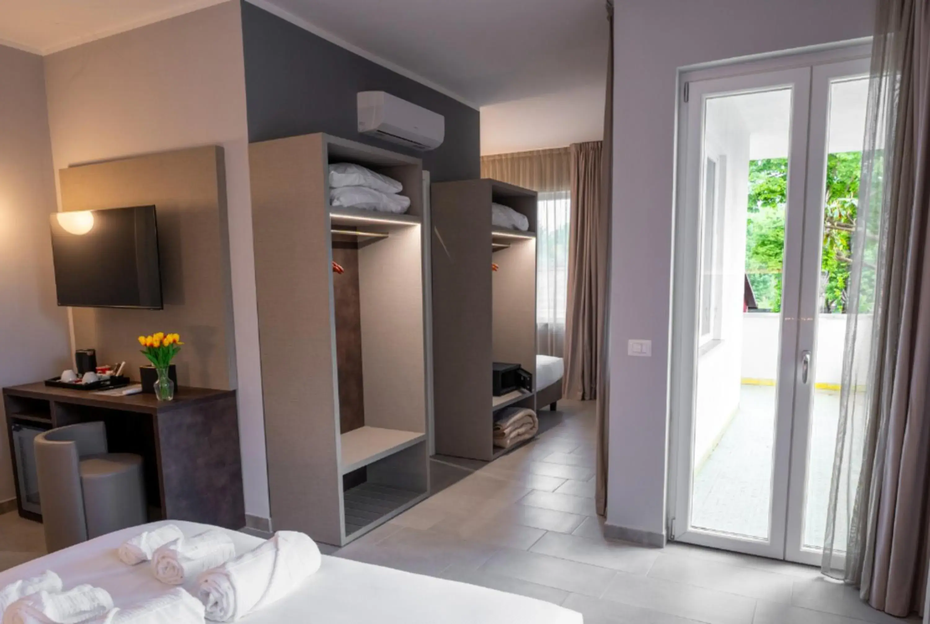 Family Room with Balcony - single occupancy in Tiber Suite Family Room with Balcony - single occupancy in Tiber Suite