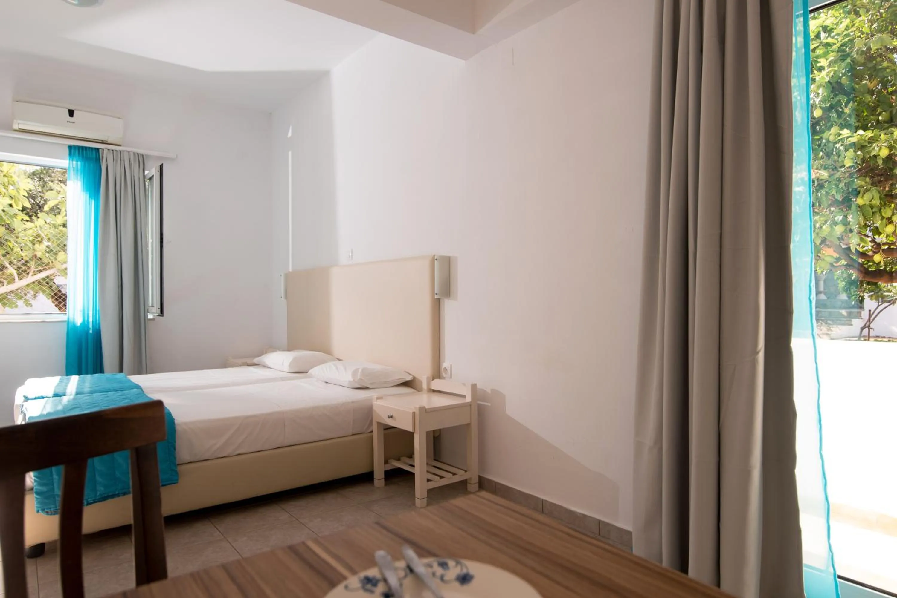 Balcony/Terrace in Ibiscus Hotel Malia