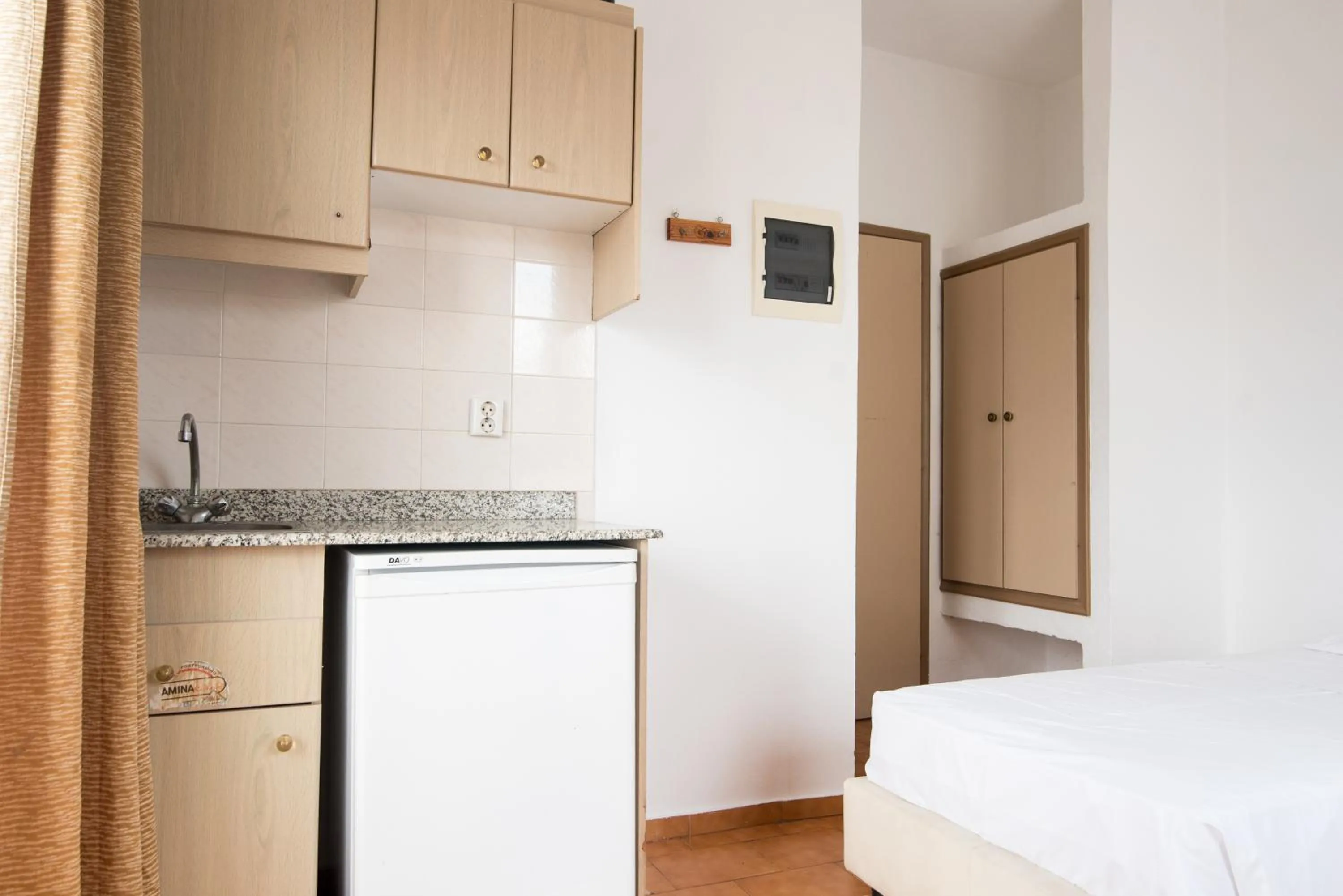 Kitchen or kitchenette in Ibiscus Hotel Malia