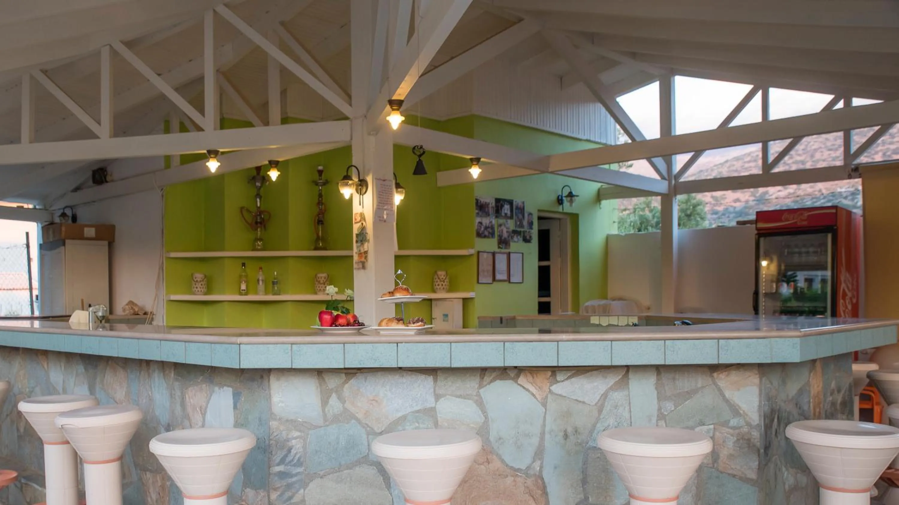 Lounge or bar in Ibiscus Hotel Malia