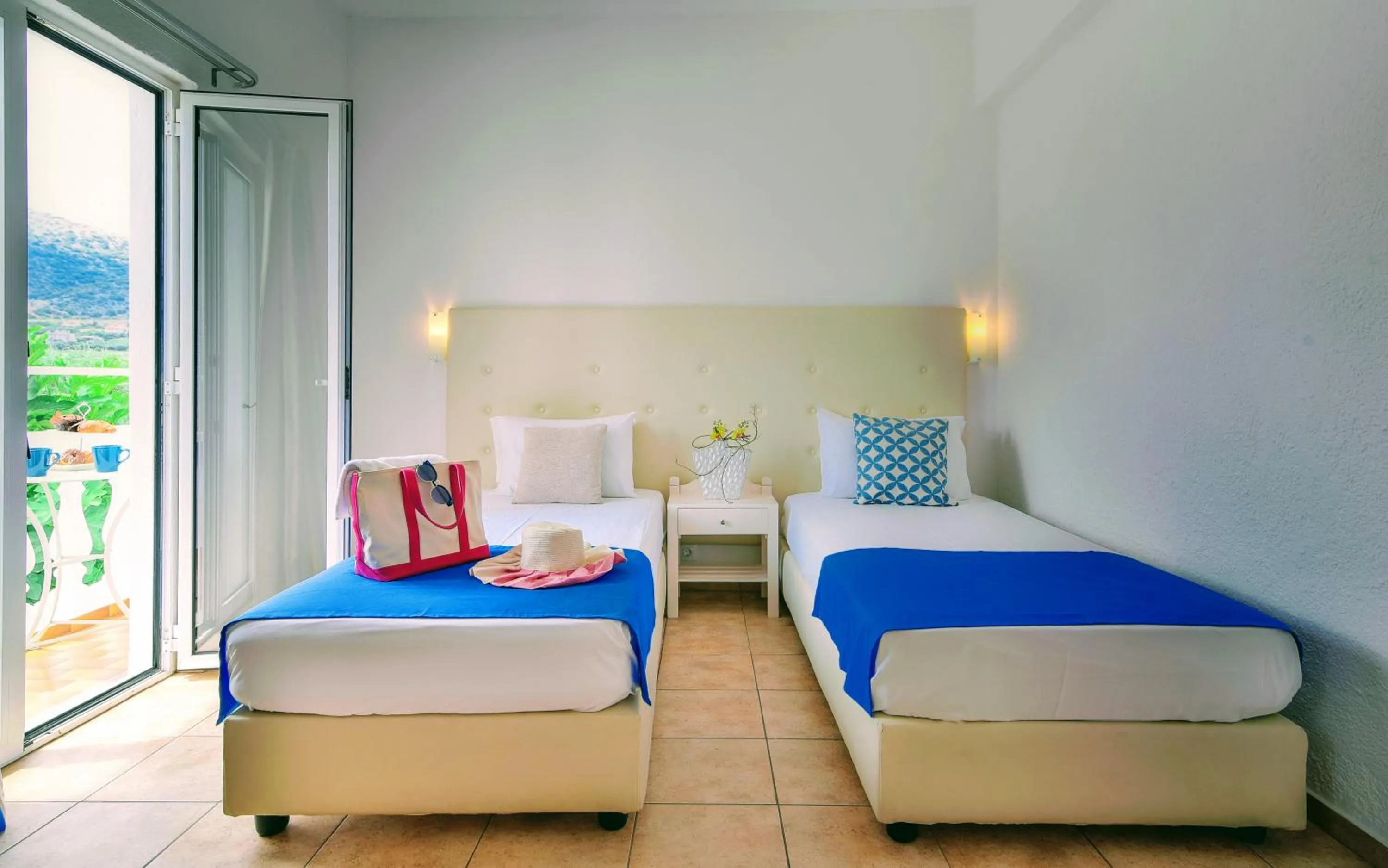 Bedroom in Ibiscus Hotel Malia