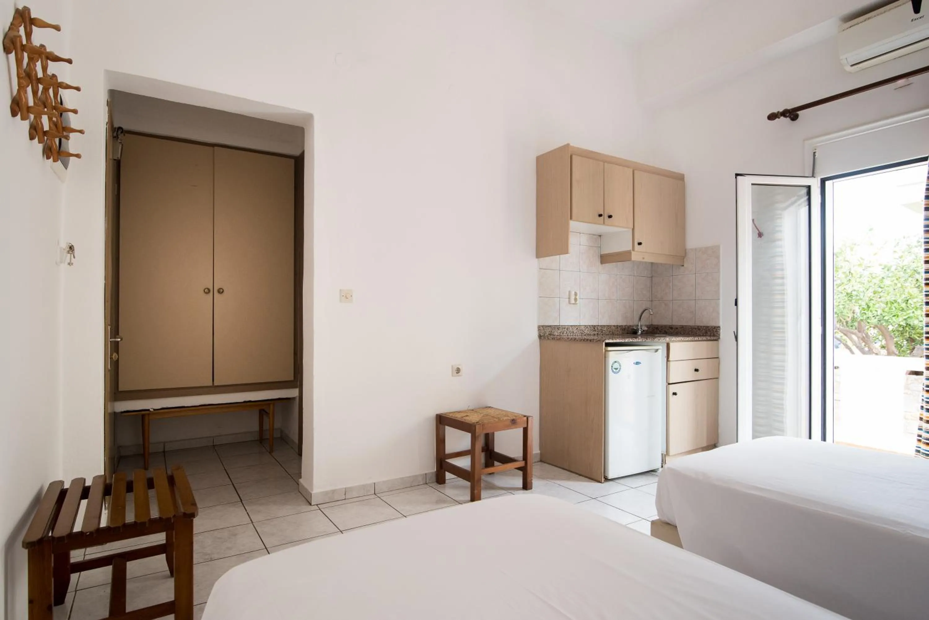 Kitchen or kitchenette in Ibiscus Hotel Malia