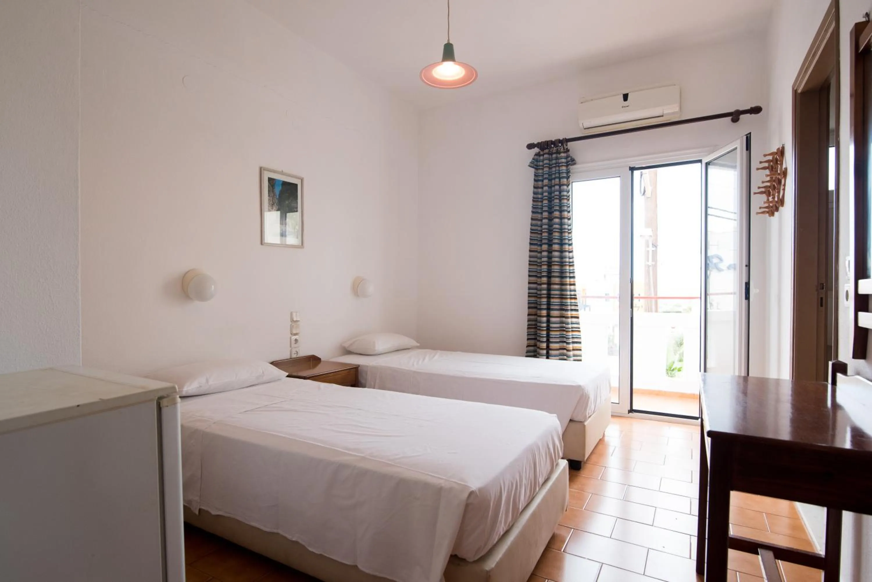 Balcony/Terrace in Ibiscus Hotel Malia