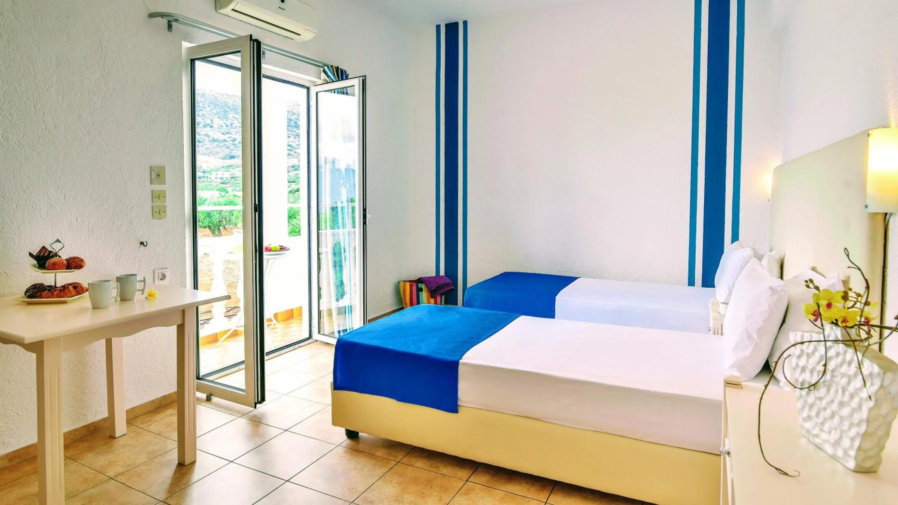 Bedroom in Ibiscus Hotel Malia
