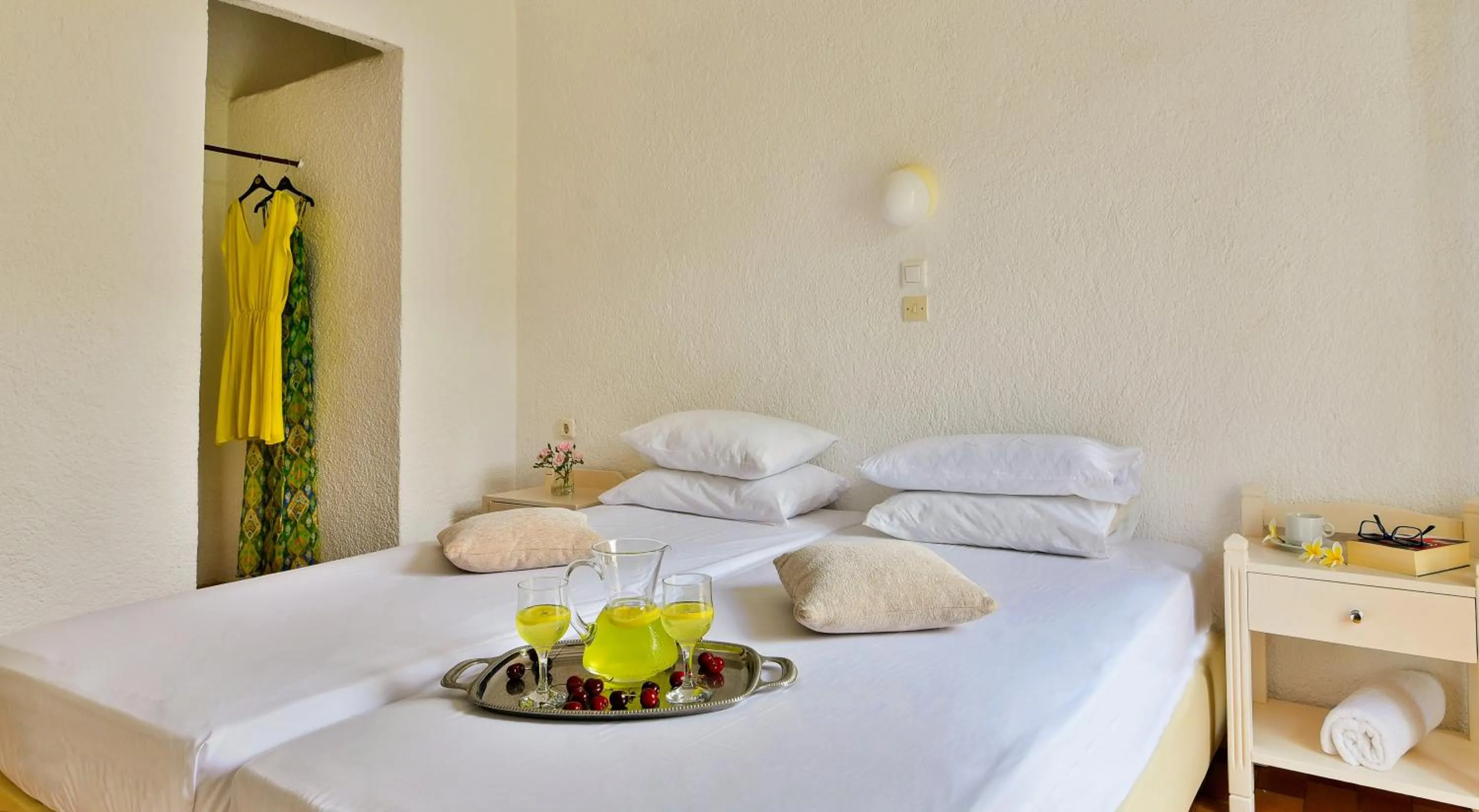 Bedroom in Ibiscus Hotel Malia