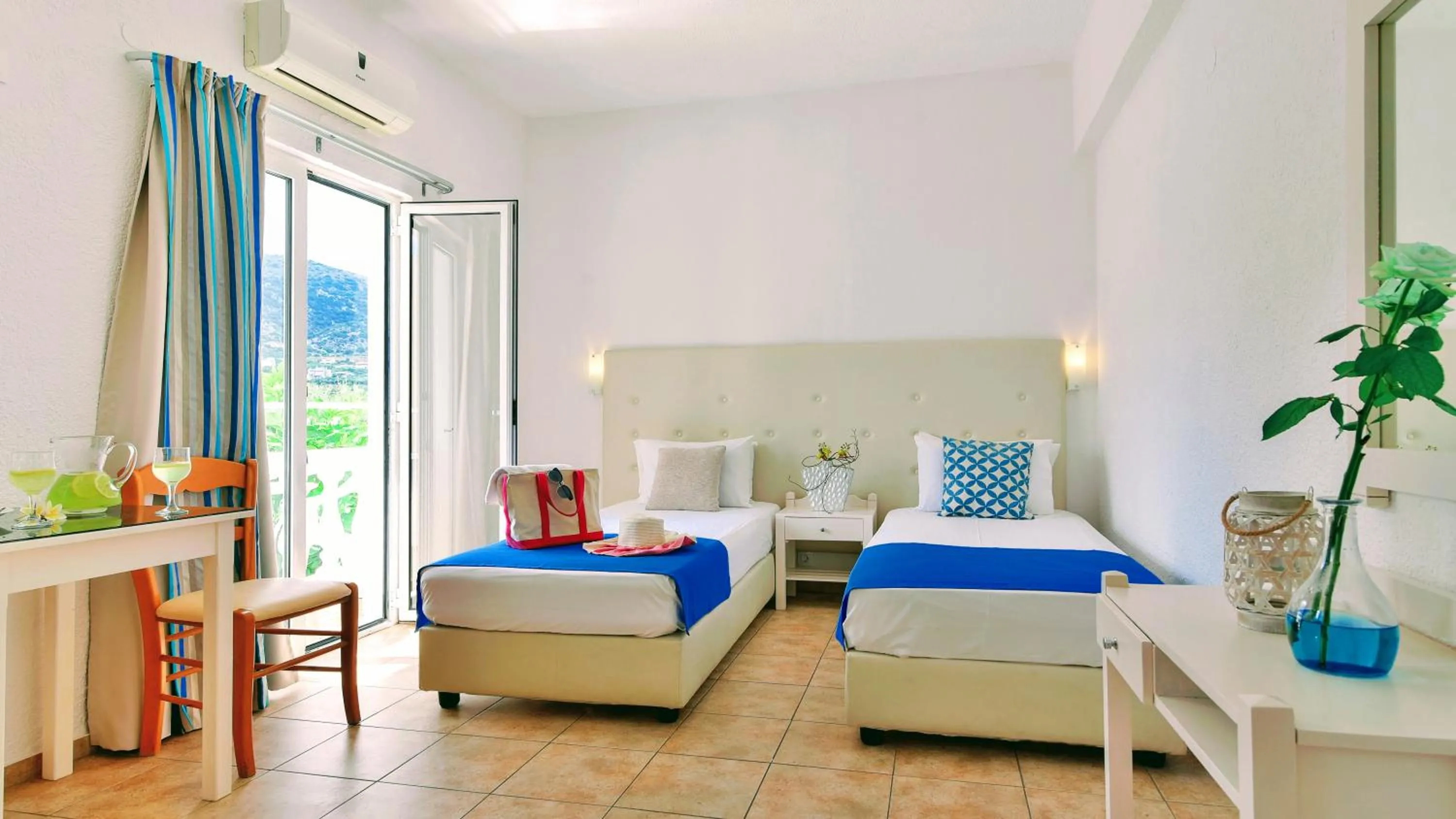 Bedroom in Ibiscus Hotel Malia