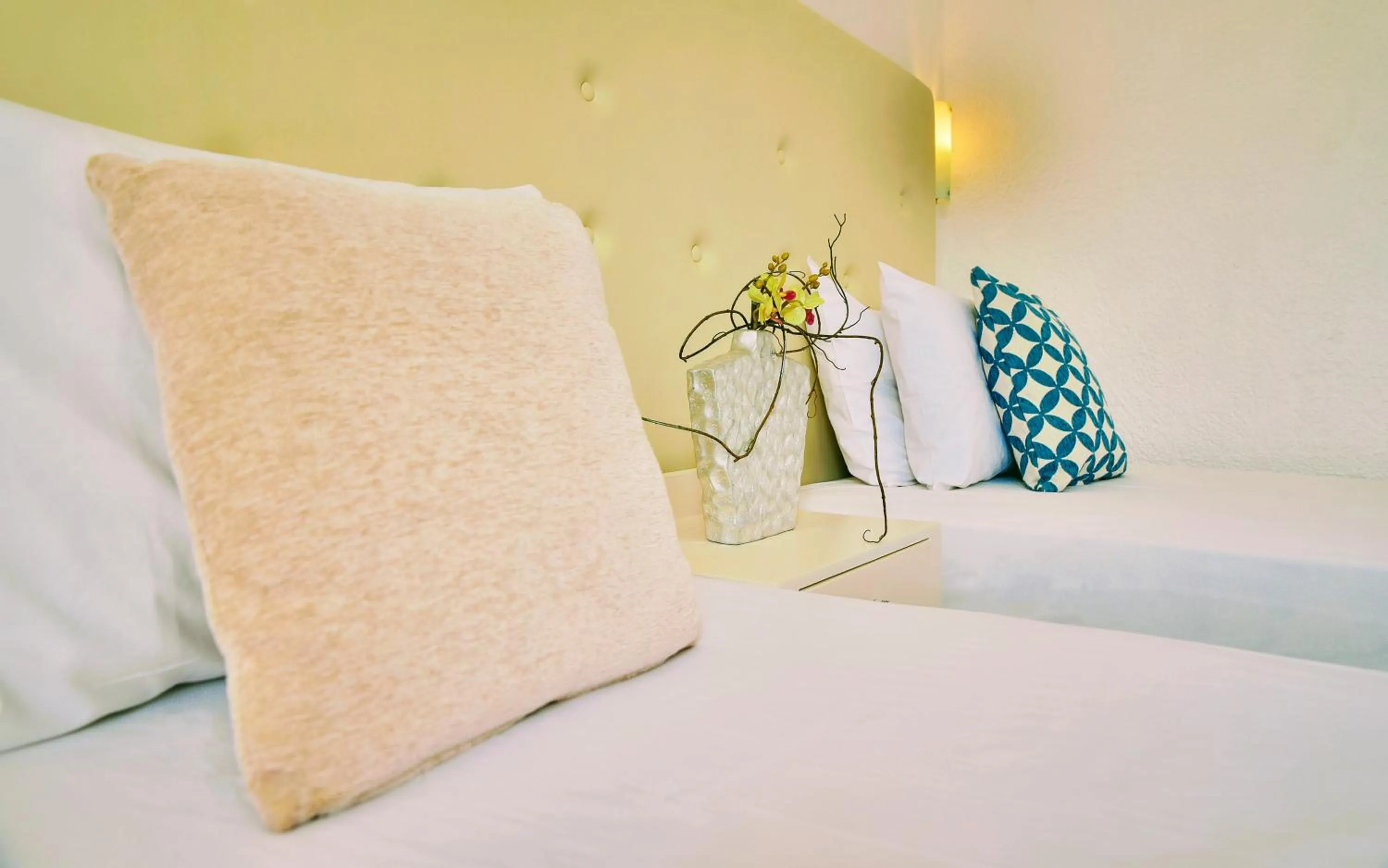 Decorative detail in Ibiscus Hotel Malia