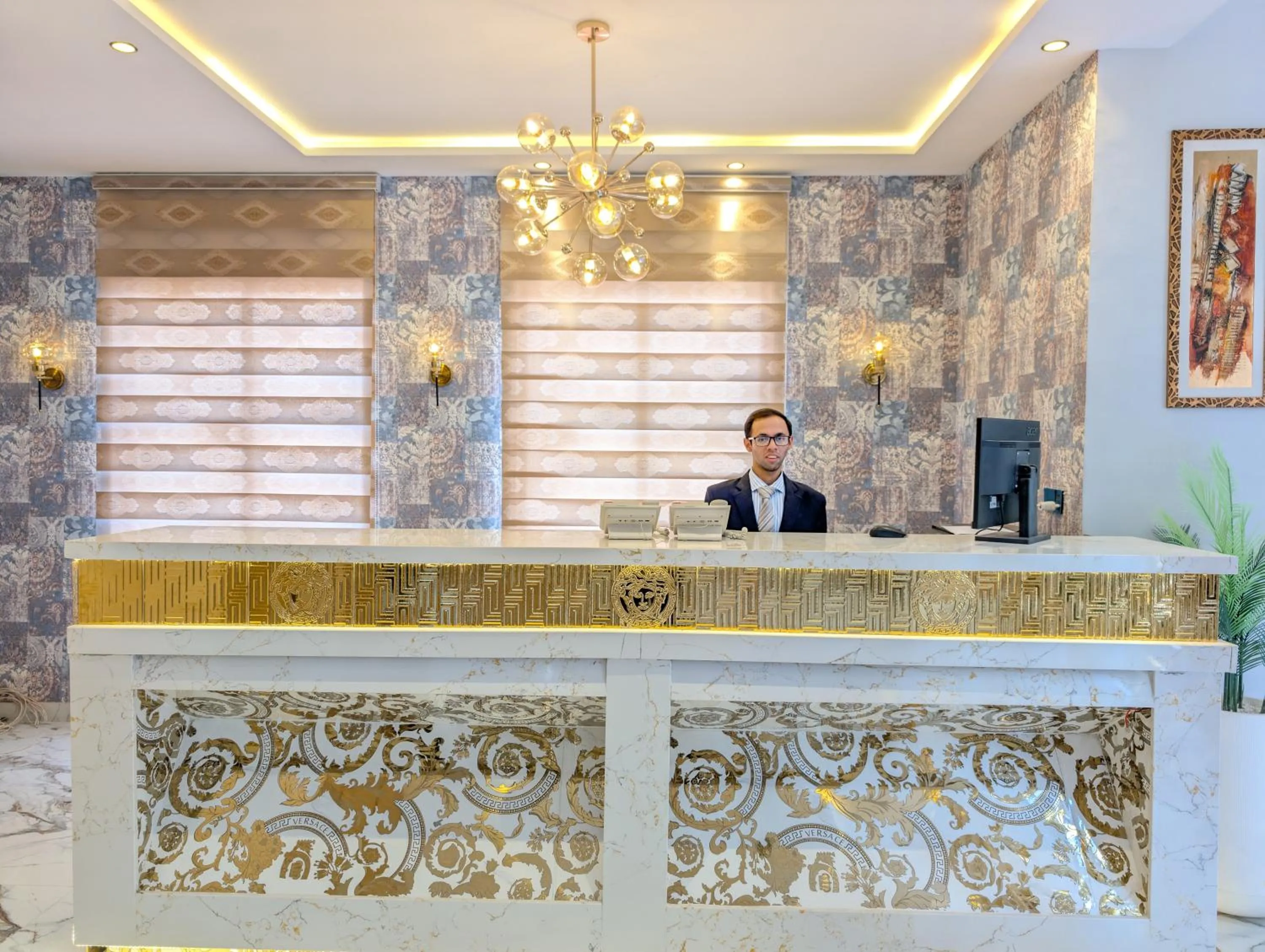 Staff in Grand Shalimar Hotel