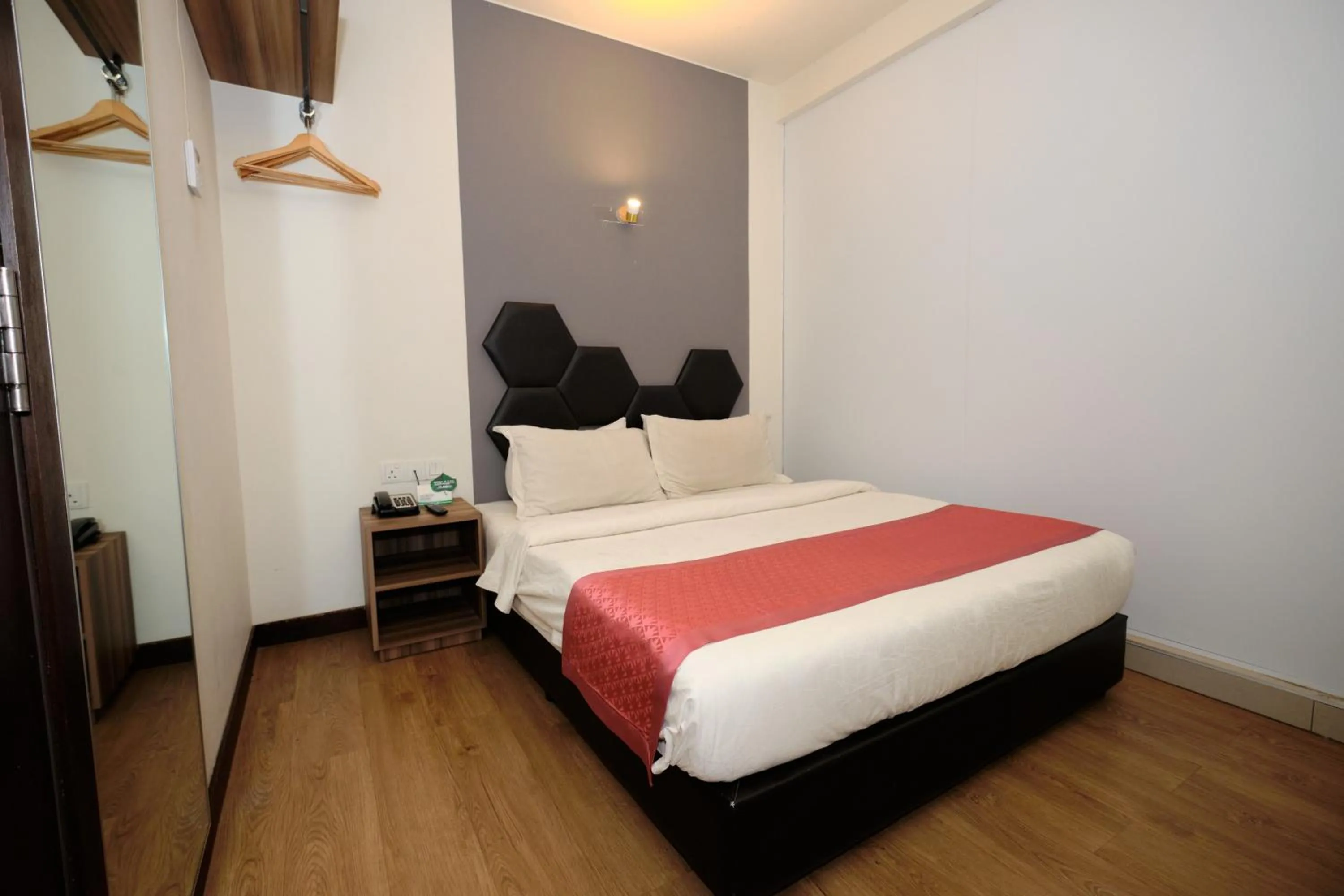 Bed in Memoire Hornbill Hotel Kuching Sarawak