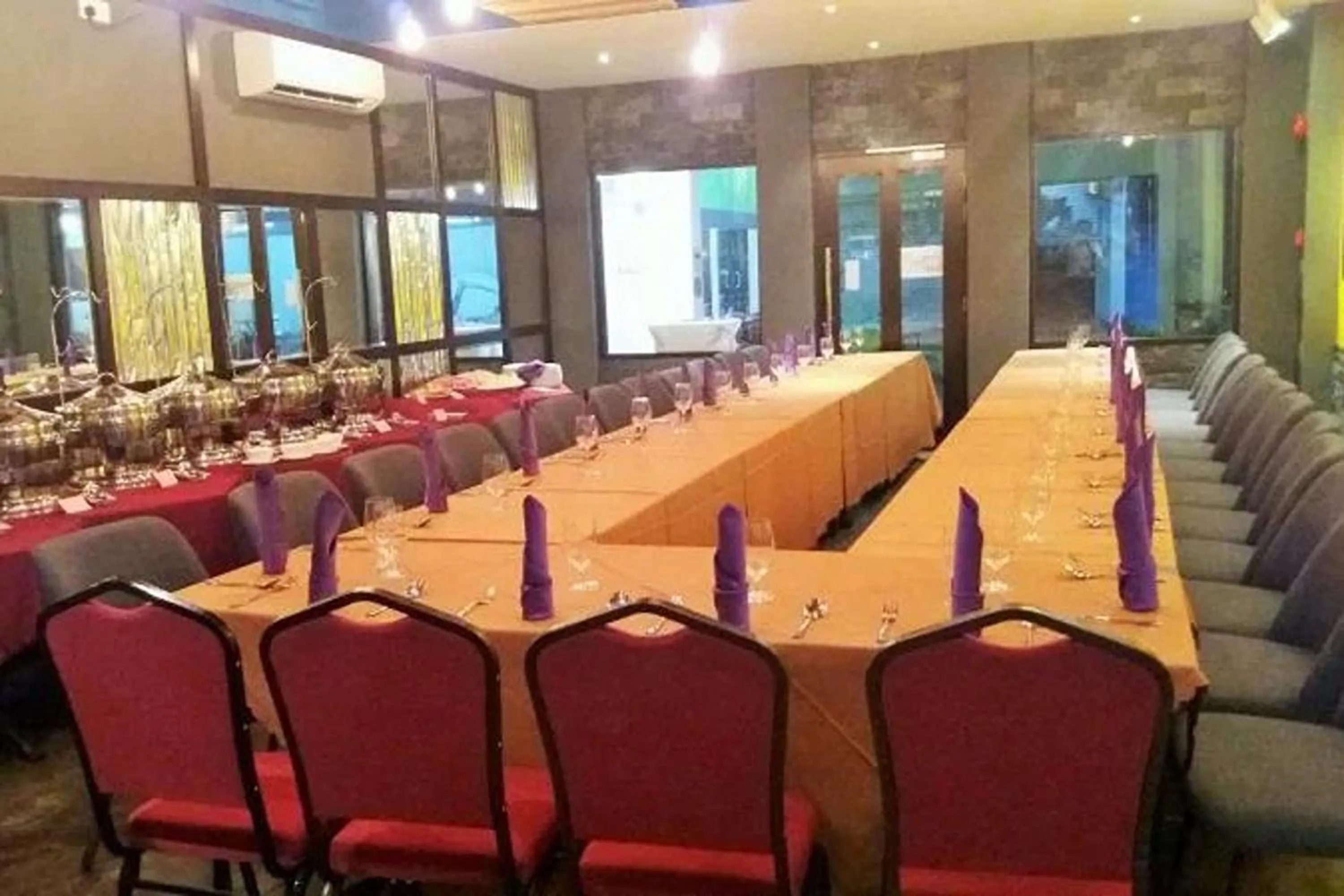 Seating area in Memoire Hornbill Hotel Kuching Sarawak